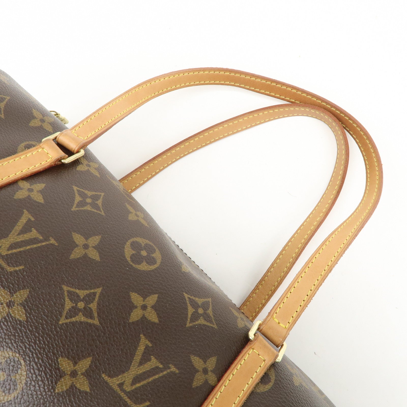 Louis Vuitton Monogram Papillon 30 Hand Bag Brown M51385
