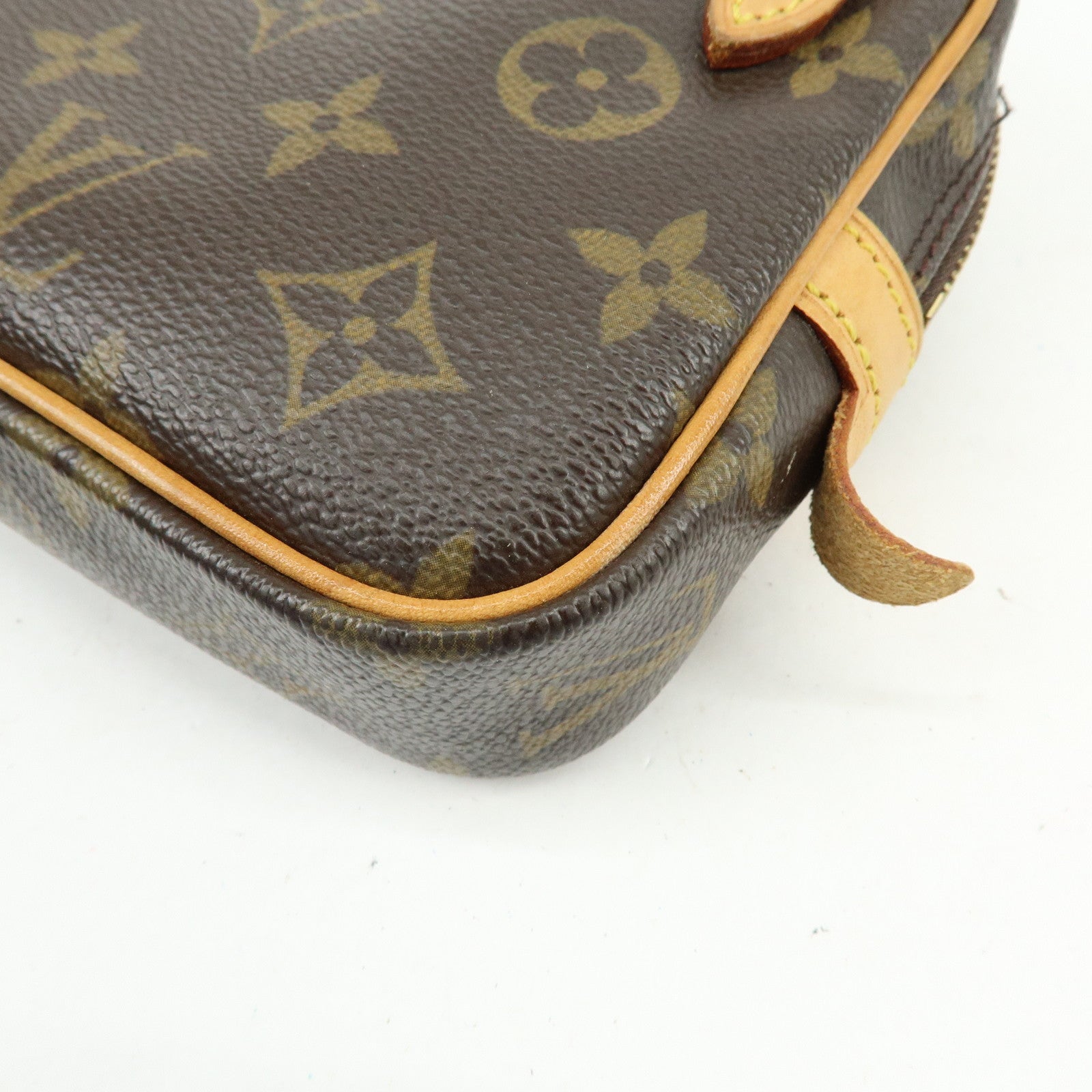 Louis Vuitton Monogram Pochette Marly Bandouliere Bag Brown M51828