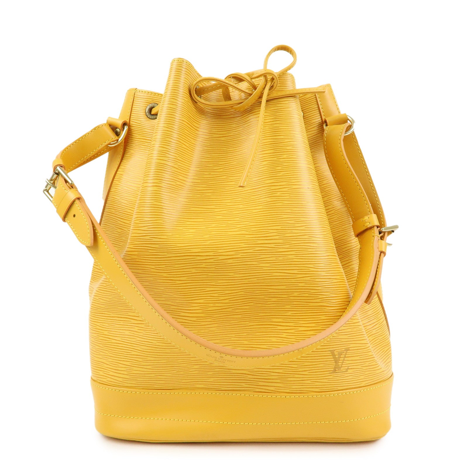 Louis Vuitton Epi Noe Leather Shoulder Bag Tassili Yellow M44009