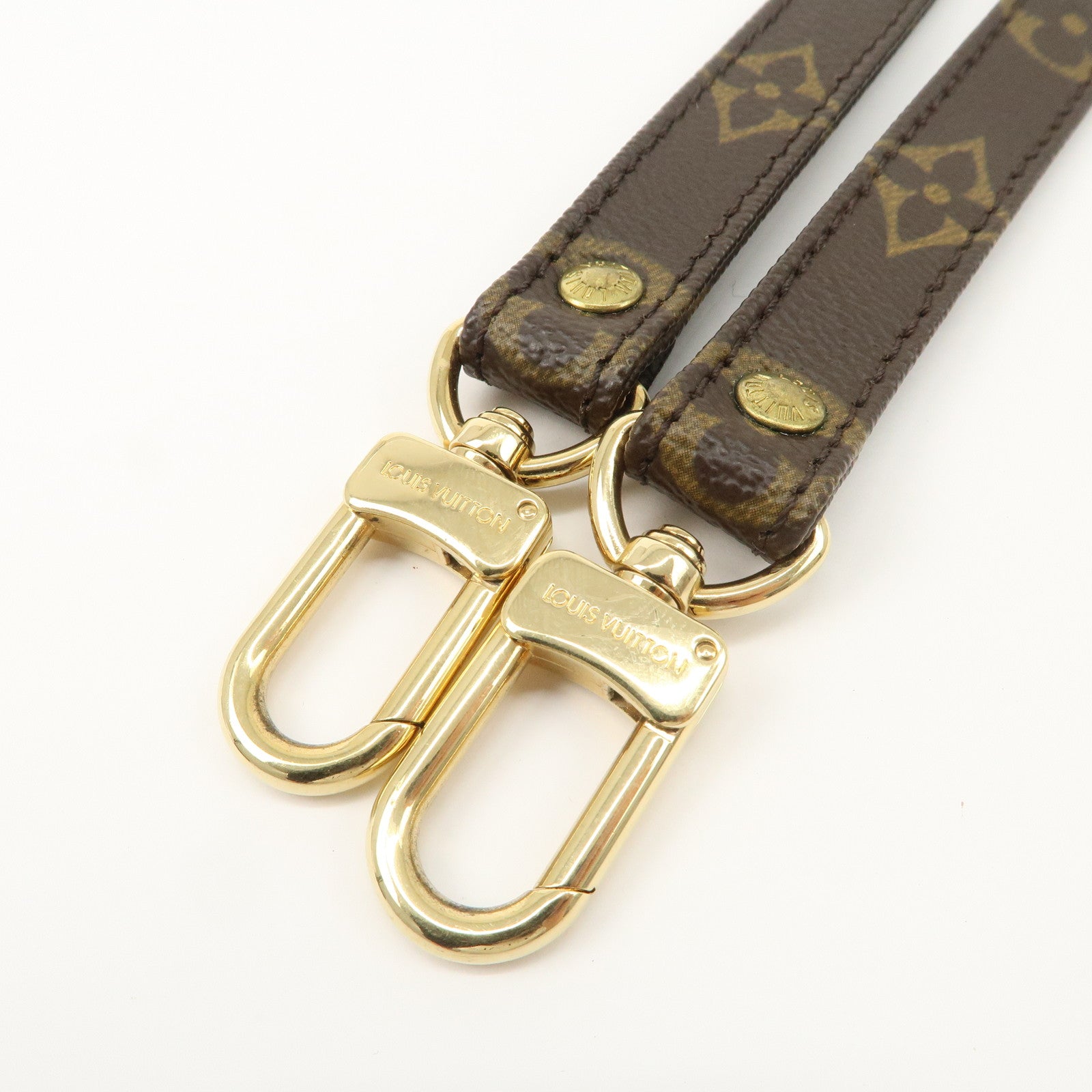 Louis Vuitton Monogram Canvas Shoulder Strap 120cm J52315 Used