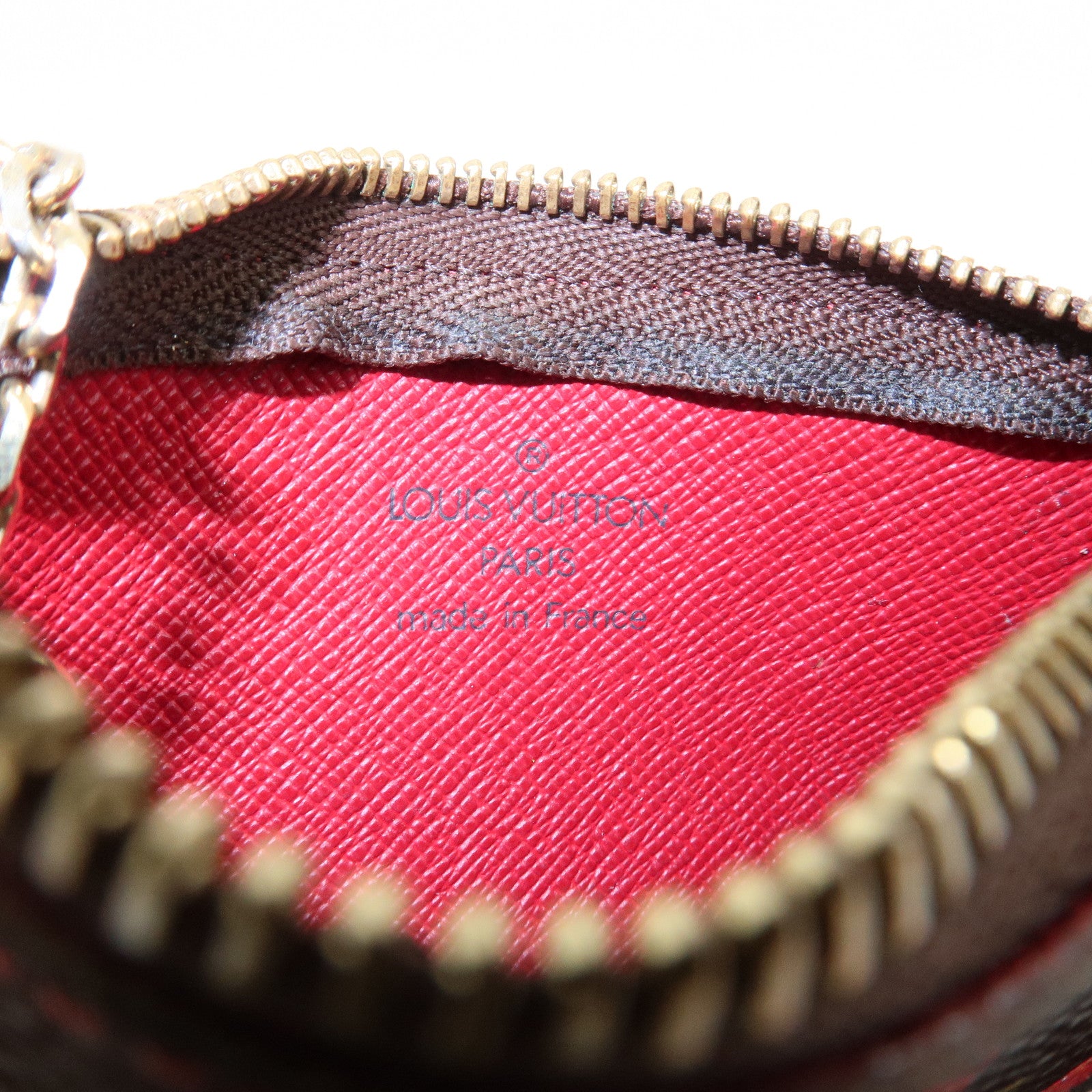 Louis Vuitton Monogram Cherry Pochette Cles Coin Case M95042