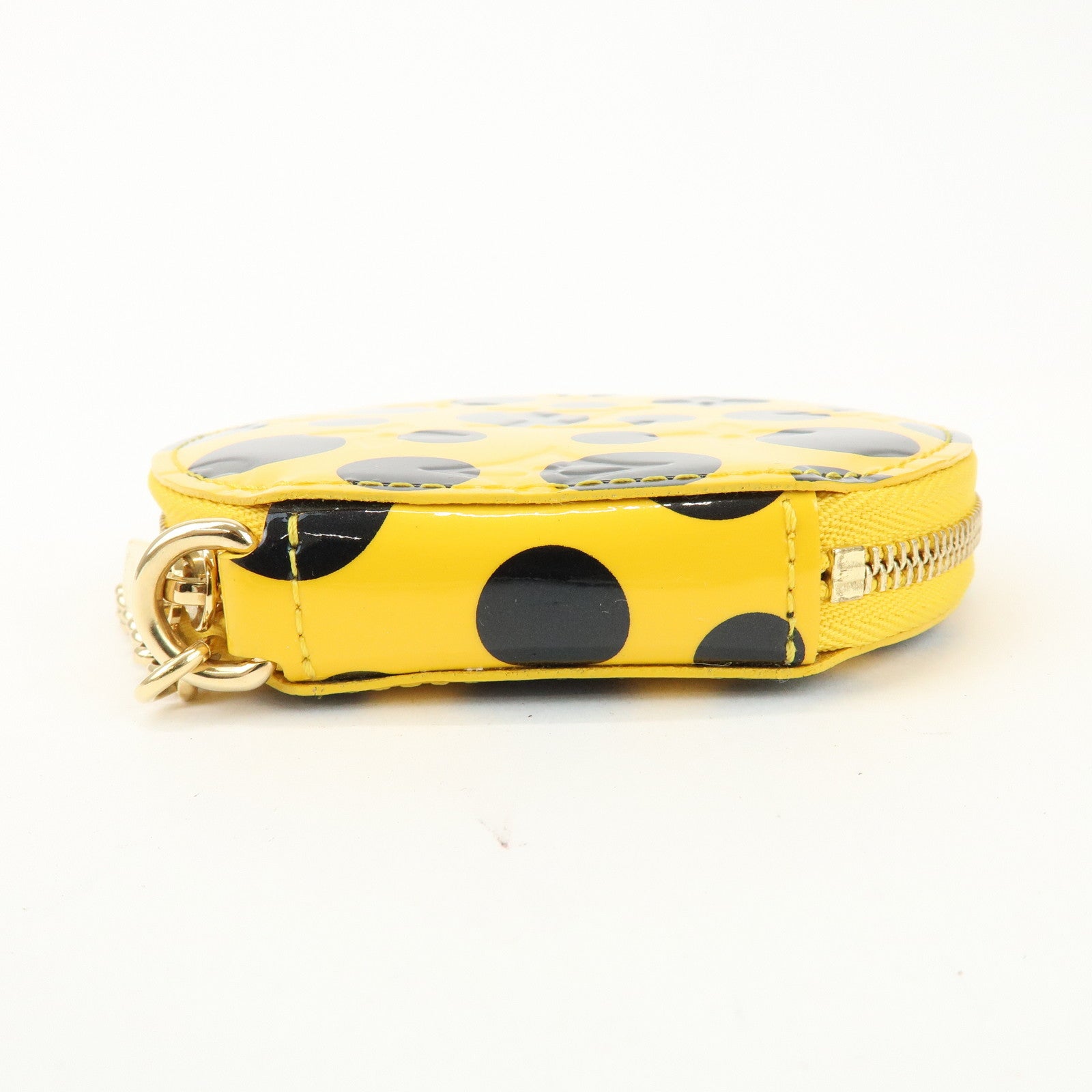 Louis Vuitton Vernis Yayoi Kusama Porte Monnaie Chapeau Coin M91569