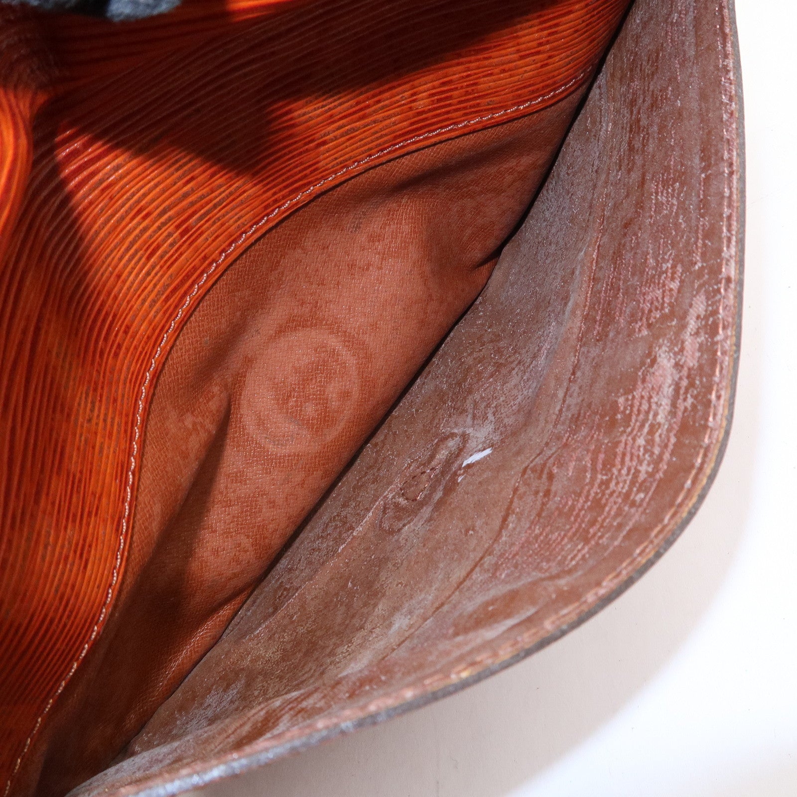 Louis Vuitton Epi Jeune Fille Shoulder Bag Kenya Brown M52153