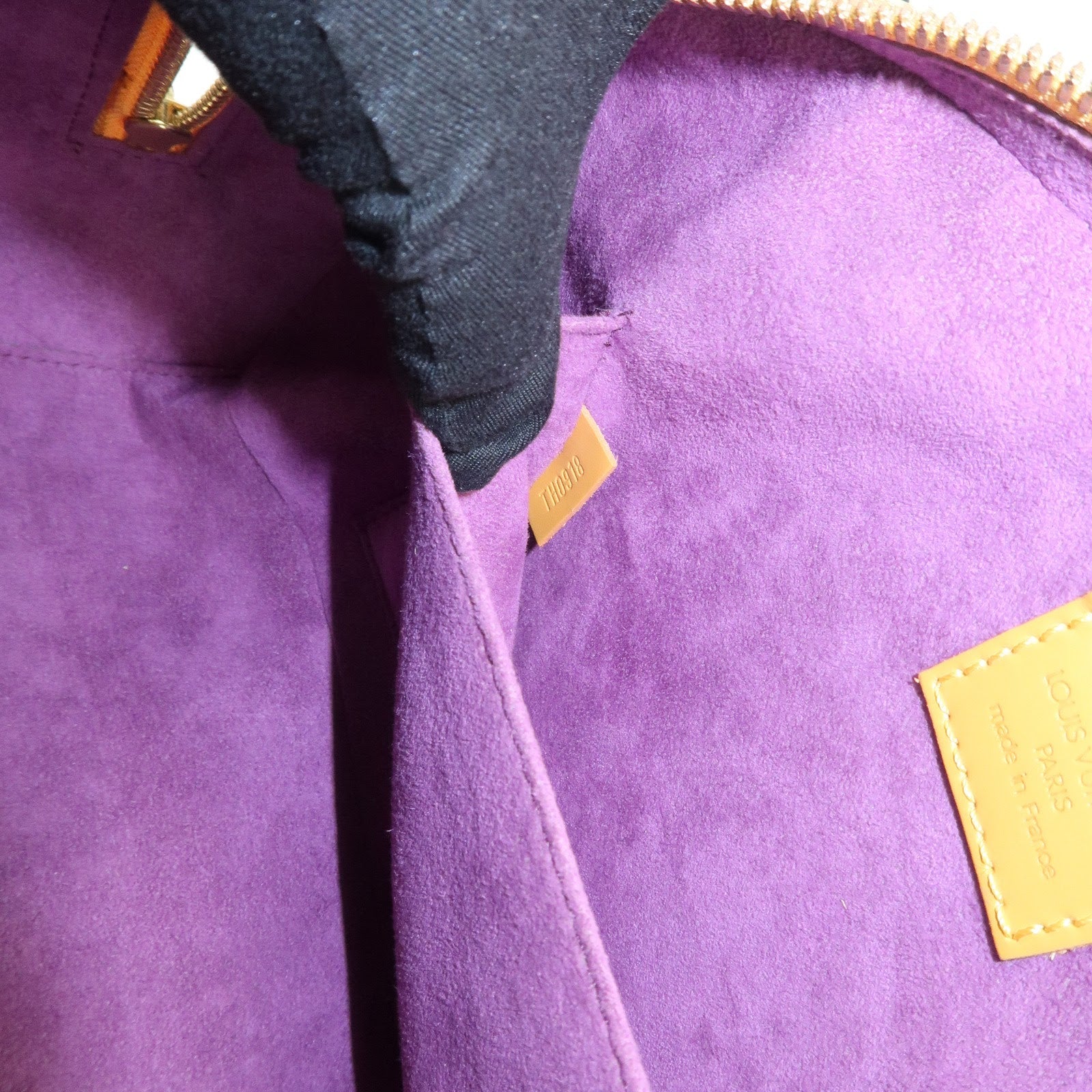 Louis Vuitton Epi Leather Jasmine Hand Bag Tassilli Yellow M52089