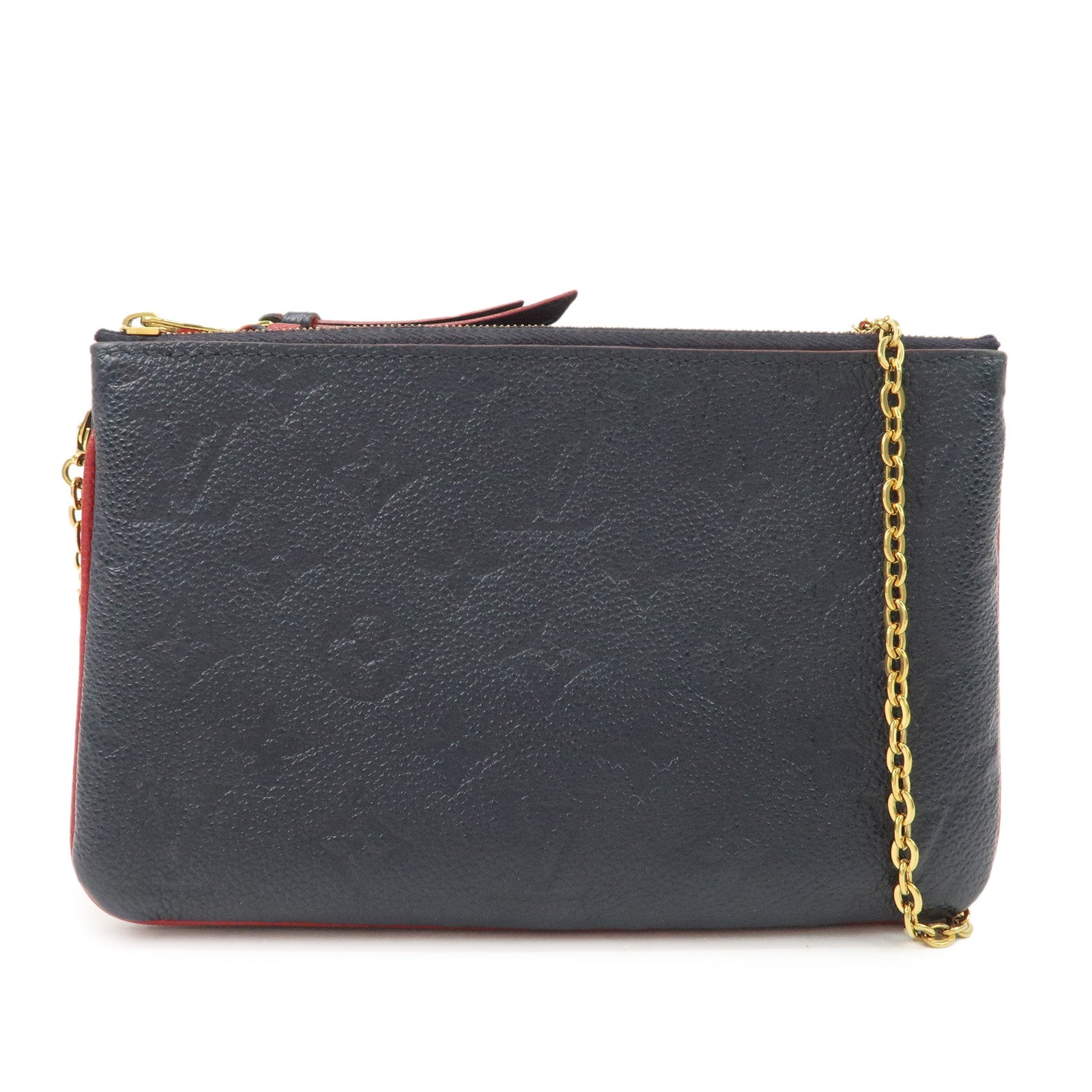 Louis Vuitton Monogram Empreinte Pochette Double Zip M63916 Used