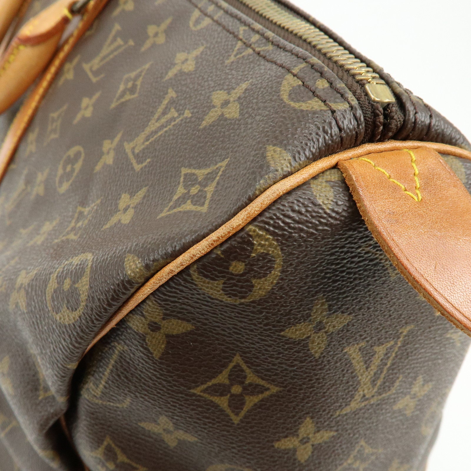 Louis Vuitton Monogram Keep All 50 Boston Bag Brown M41426