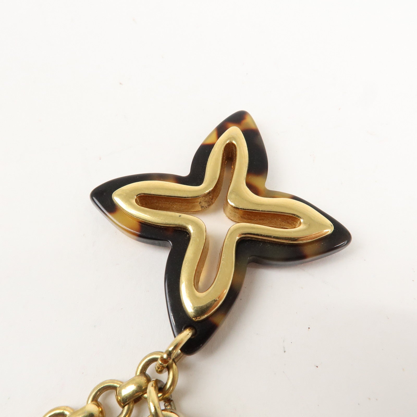 Louis Vuitton Bijou Sac Insolence Key Bag Charm Gold Brown M65844 Used