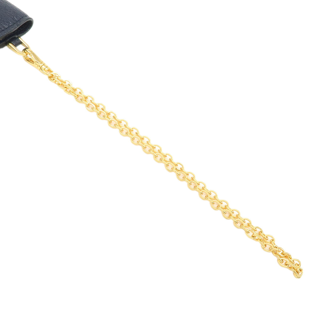 MIUMIU Logo Madras Leather Card Case Pass Case Navy 5MC320 Used