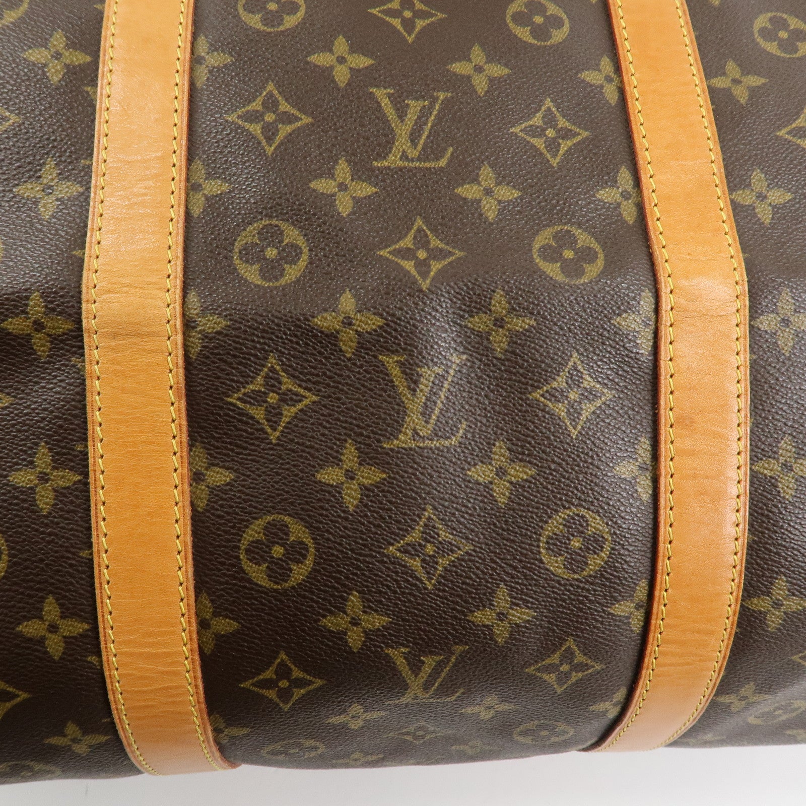 Louis Vuitton Monogram Keep All Bandouliere 60 Boston Bag M41412