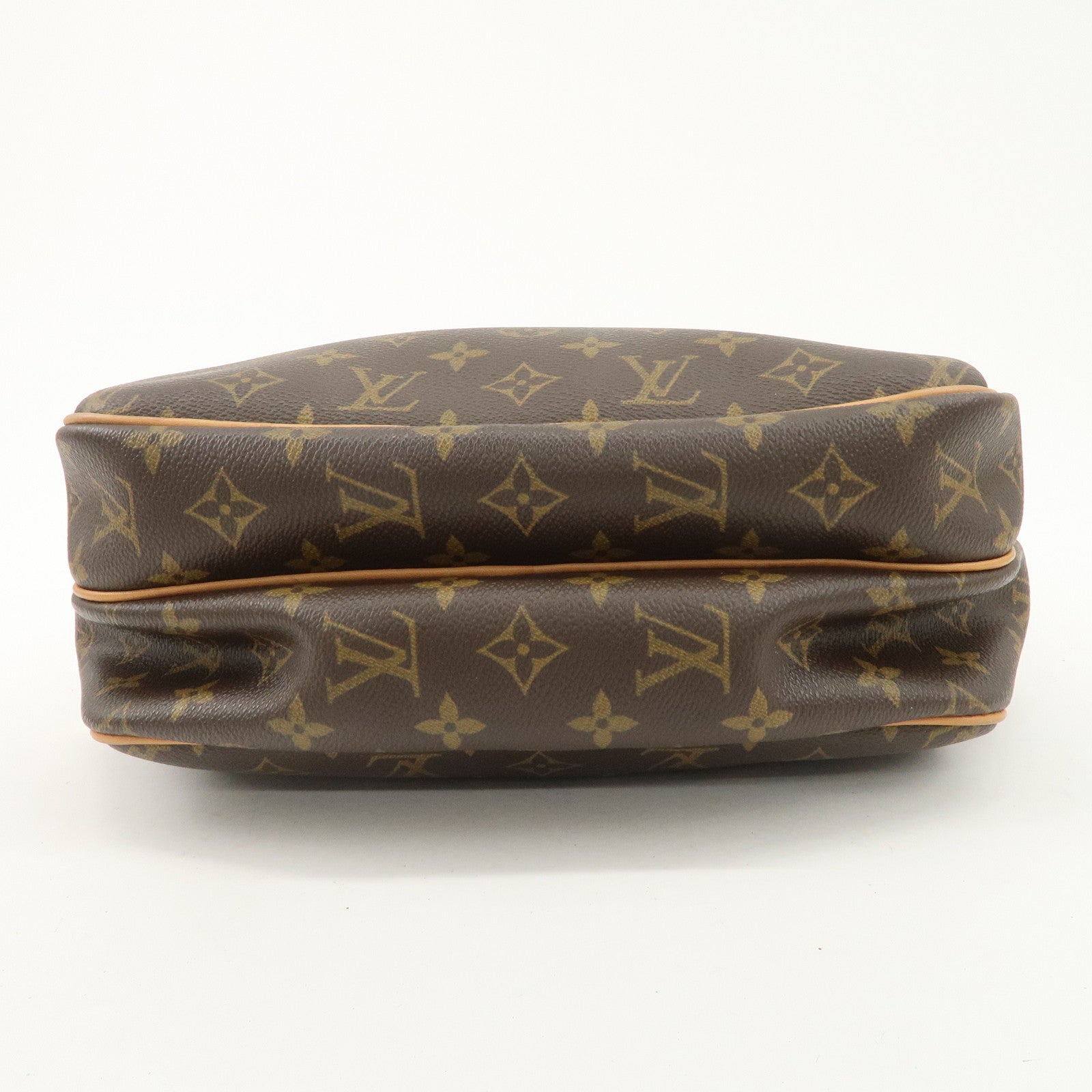 Louis Vuitton Monogram Reporter PM Shoulder Bag Brown M45254 Used