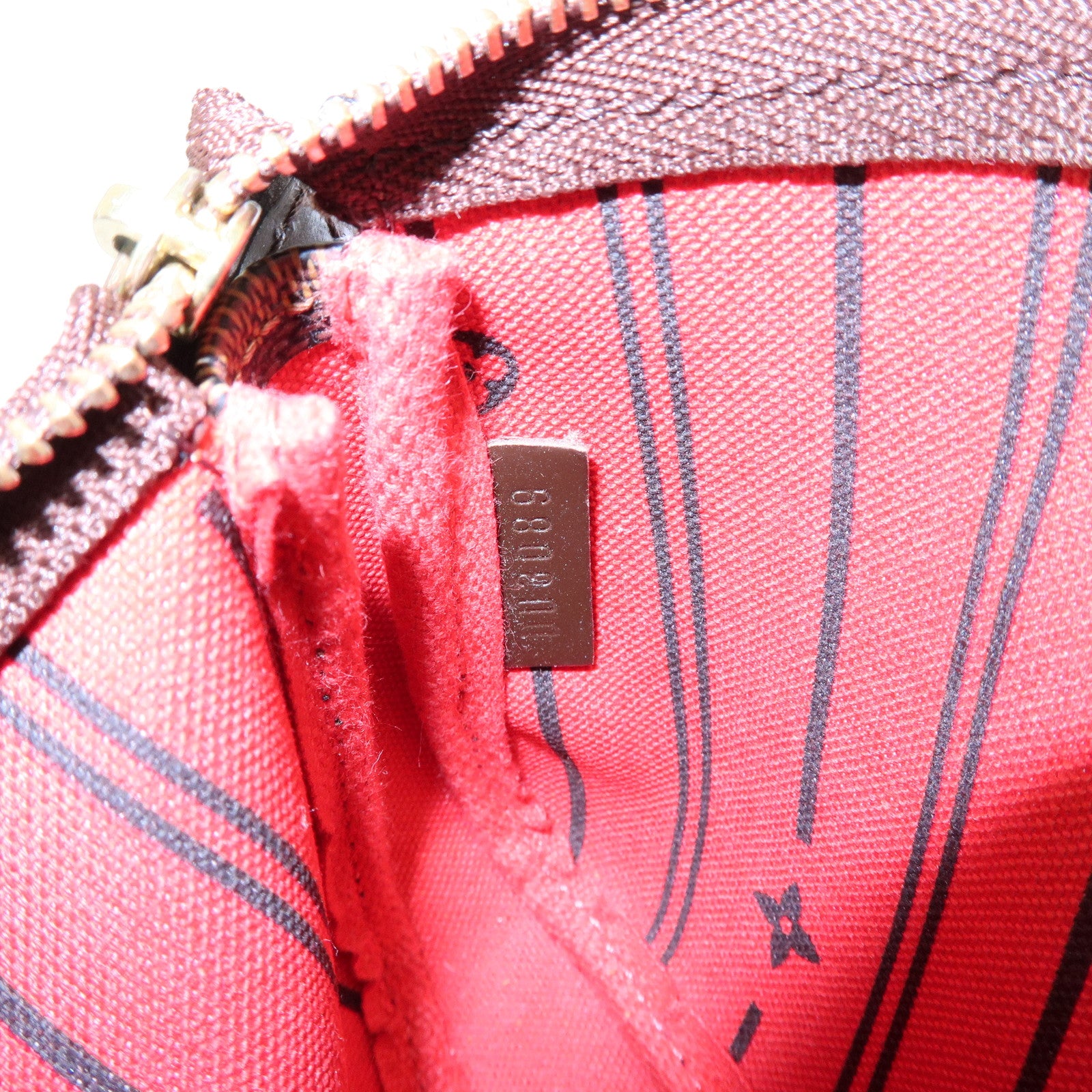 Louis Vuitton Damier T&B Mini Pochette Accessoires Pouch N58011