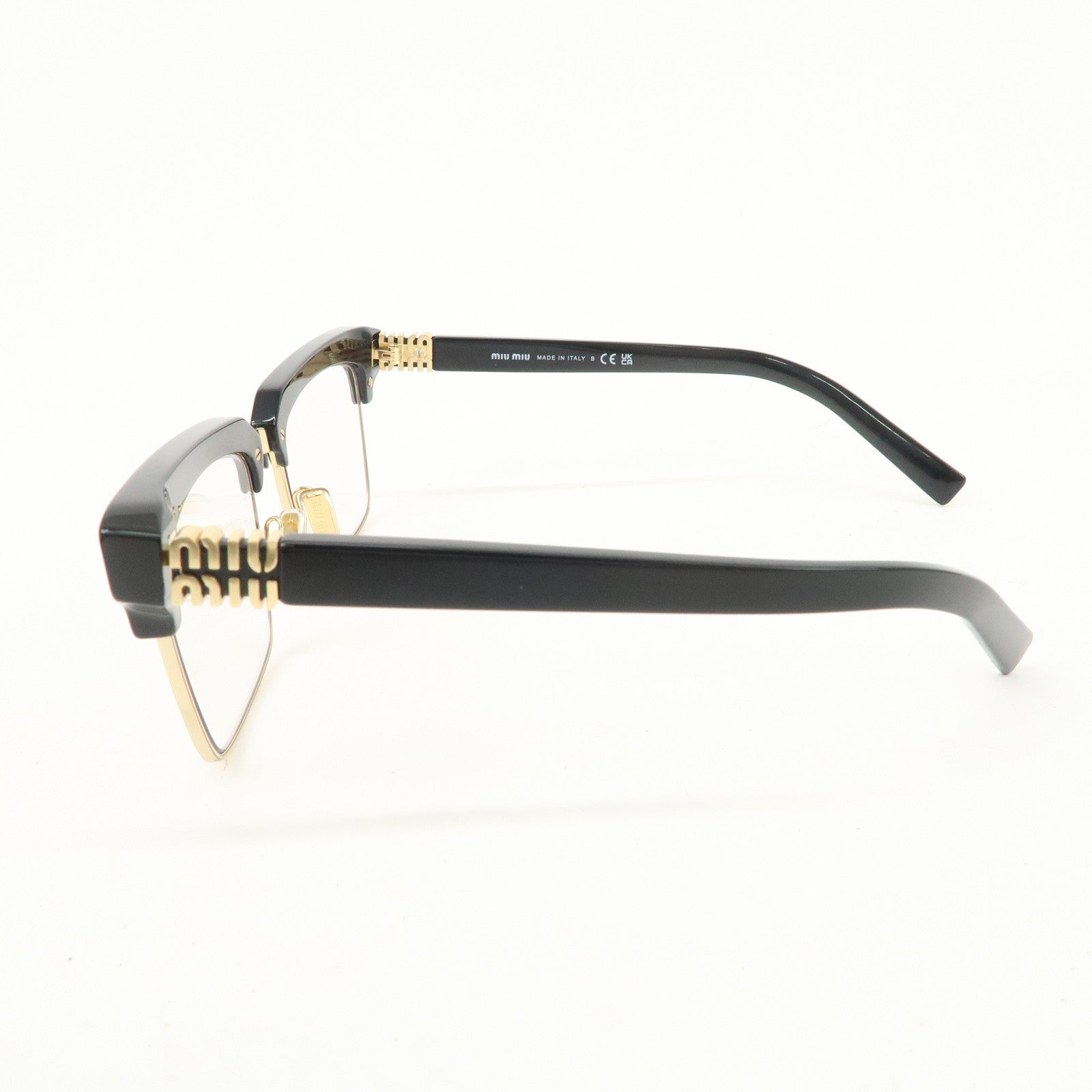 MIU MIU Plastic Metal Sunglasses SMU 10Z 54□17 1AB-08N 140 0N