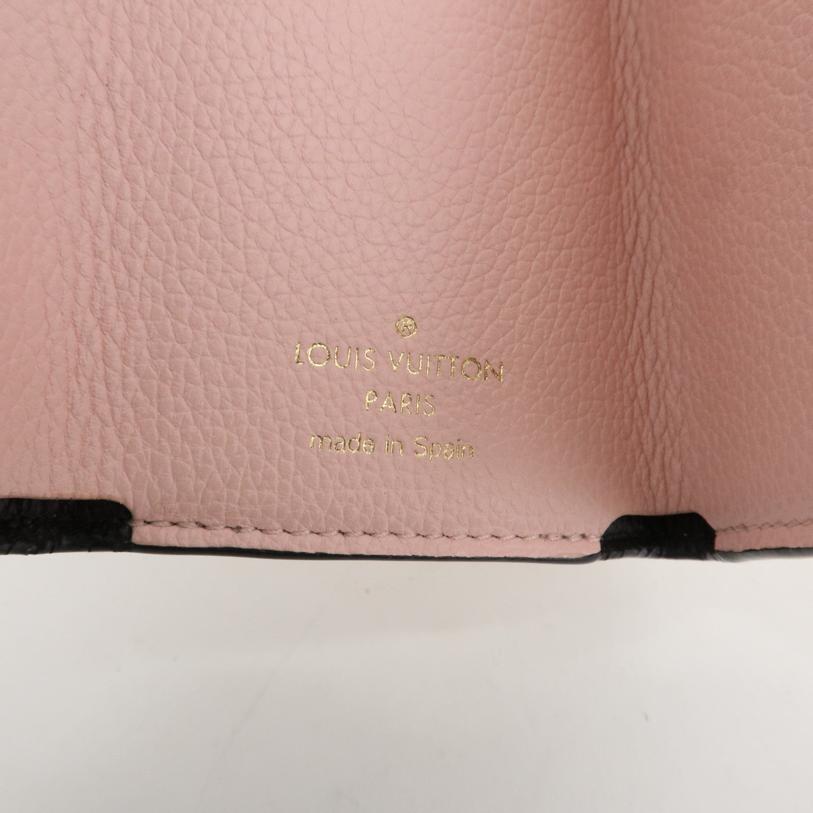 Louis Vuitton Lock Me Portefeuille Lock Mini Leather Wallet M80984 Used