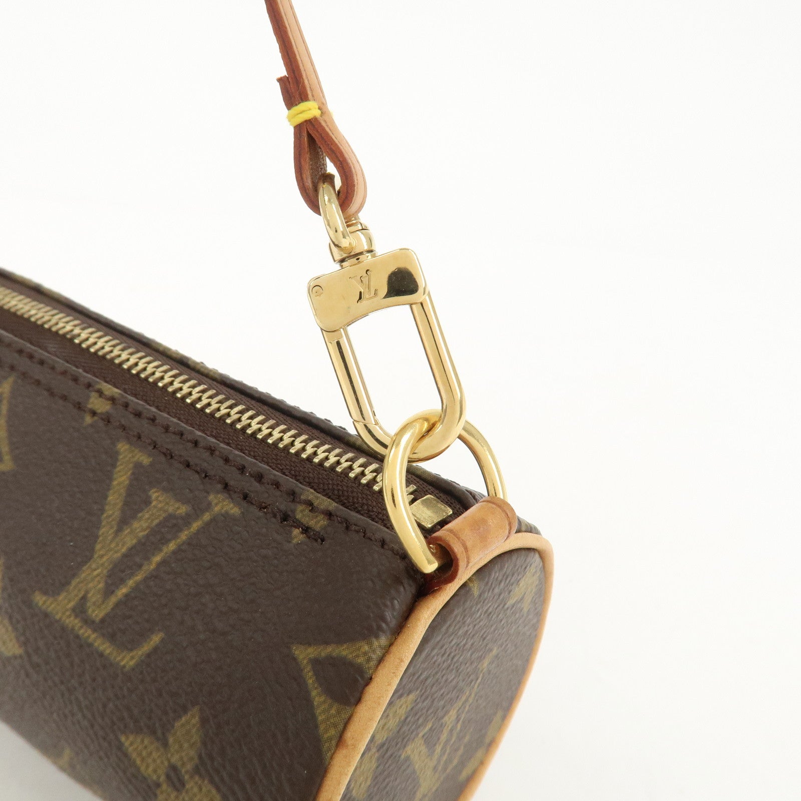 Louis Vuitton Monogram Mini Pouch for Papillon Bag Old Style Brown