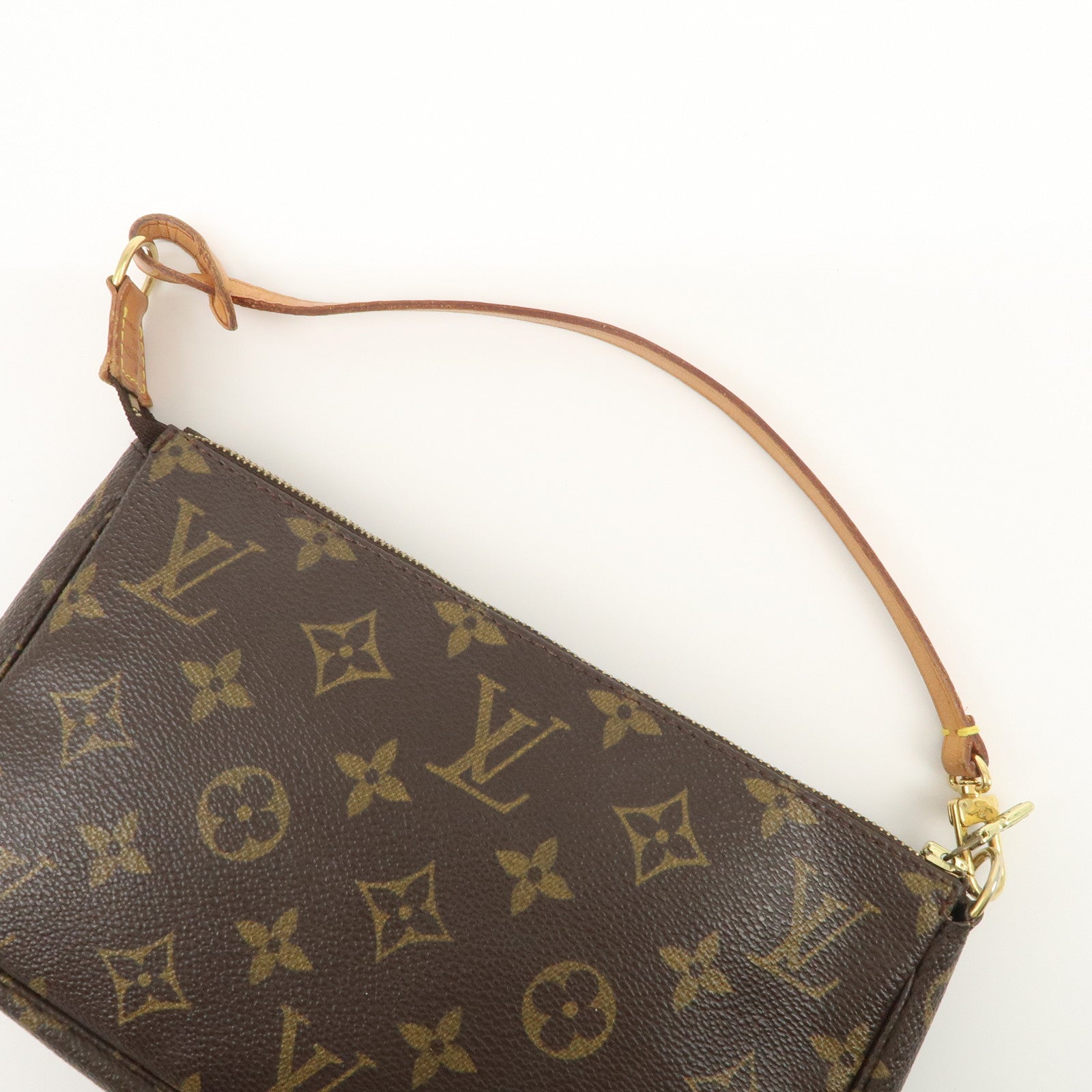 Louis Vuitton Monogram Pochette Accessoires Pouch Hand Bag M51980
