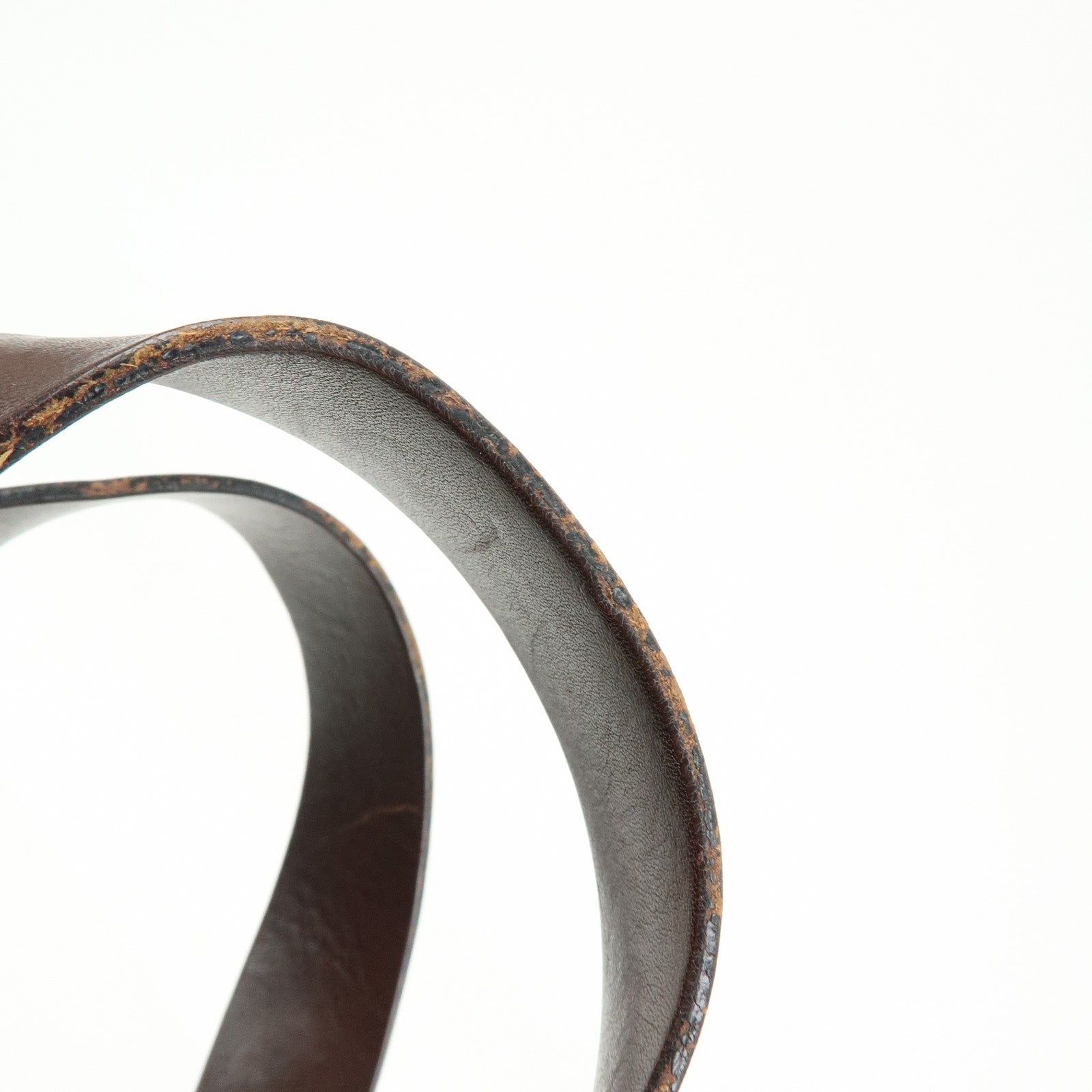 Chloe Kerala Canvas Leather Boston Bag Hand Bag Brown