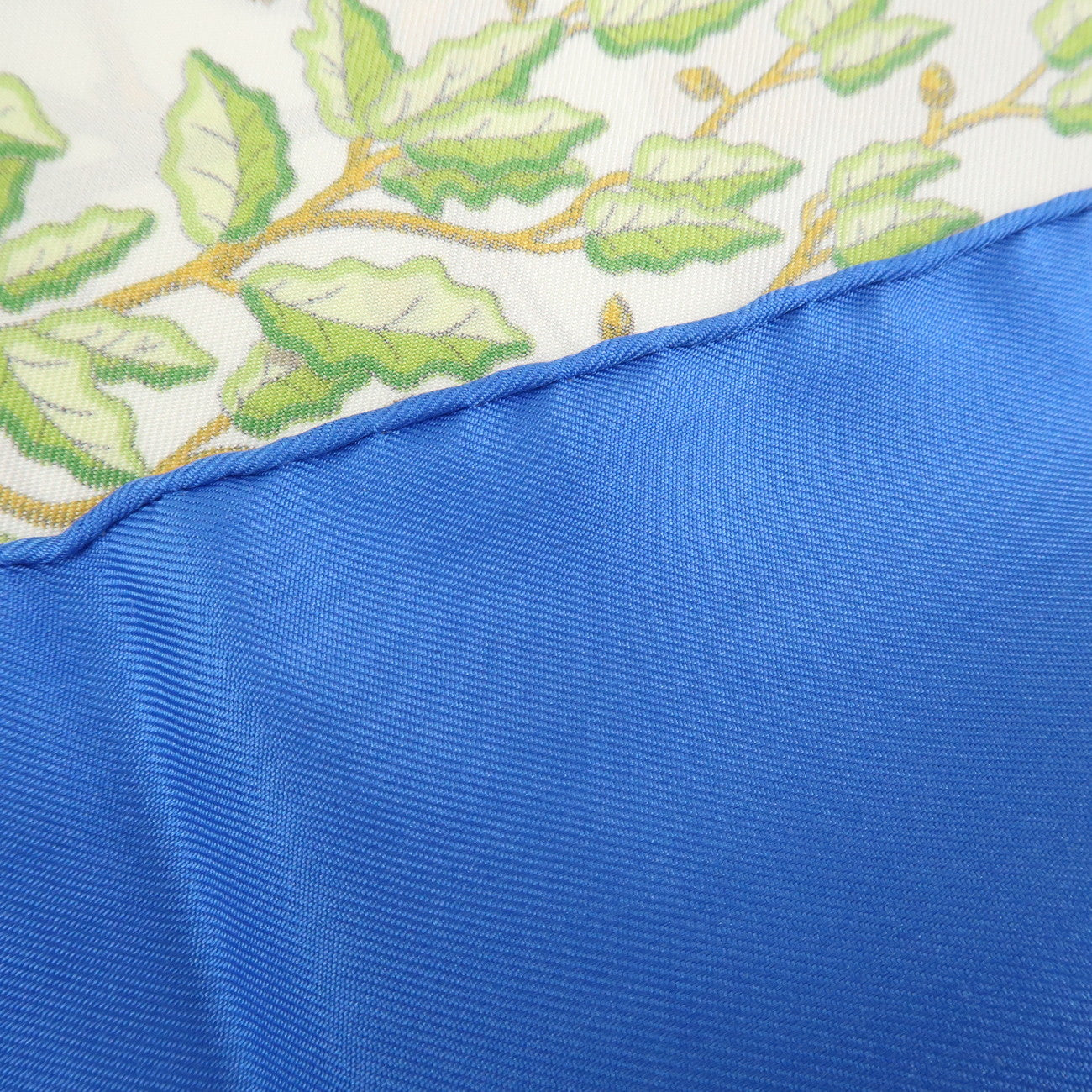 HERMES Carre 90 Silk 100% Scarf Blue Multi Color Used