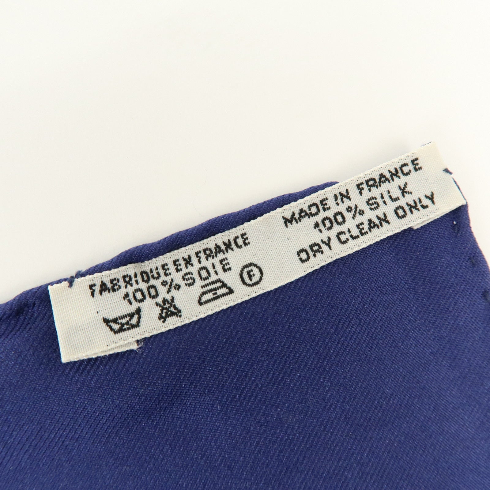 HERMES Carre 90 Silk 100% Scarf LES TAMBOURS Navy Gold