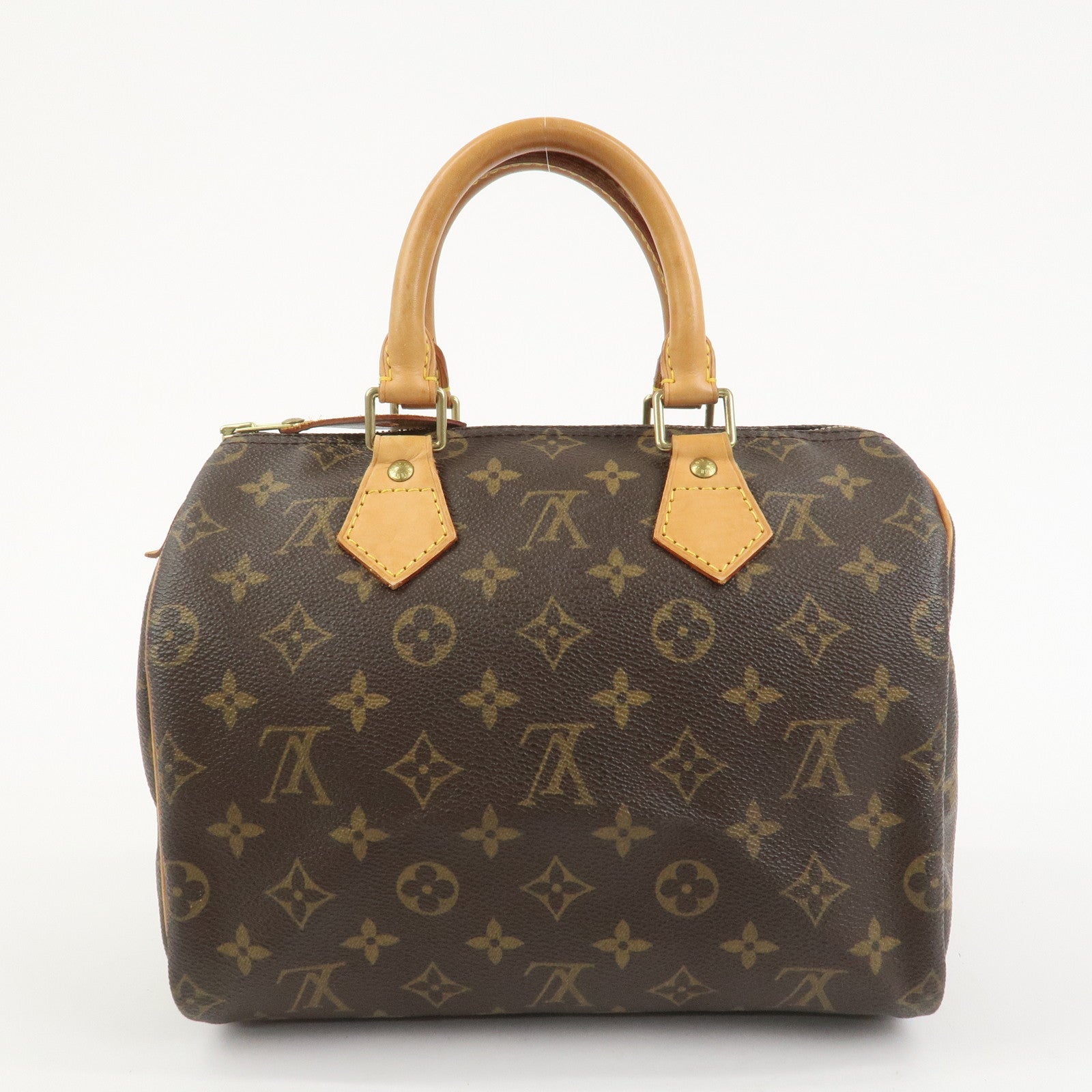 Louis Vuitton Monogram Speedy 25 Boston Bag Hand Bag Brown M41528