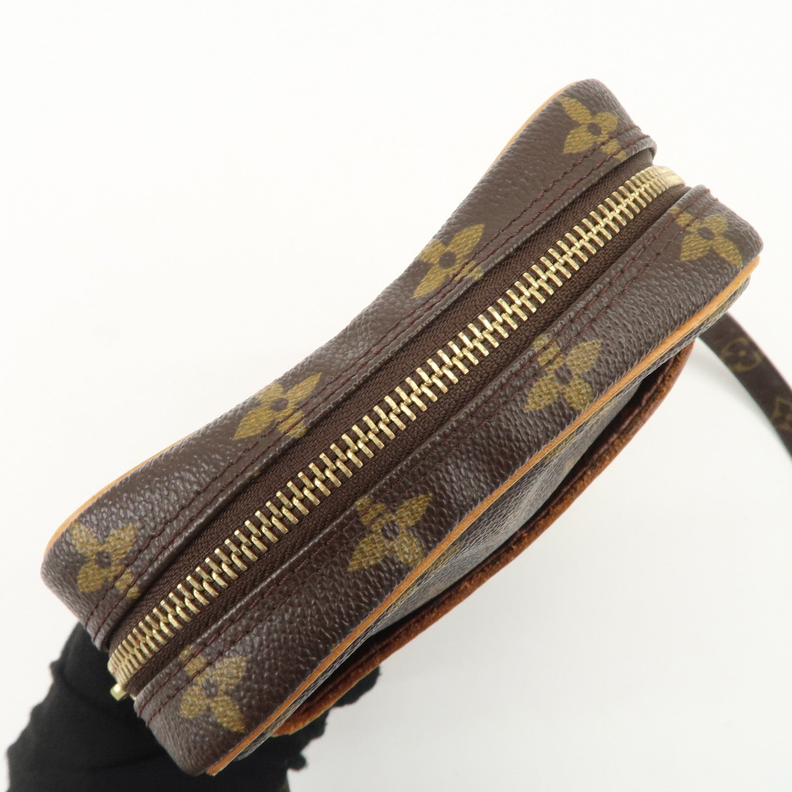 Louis Vuitton Monogram Danube Shoulder Bag Brown M45266 Used