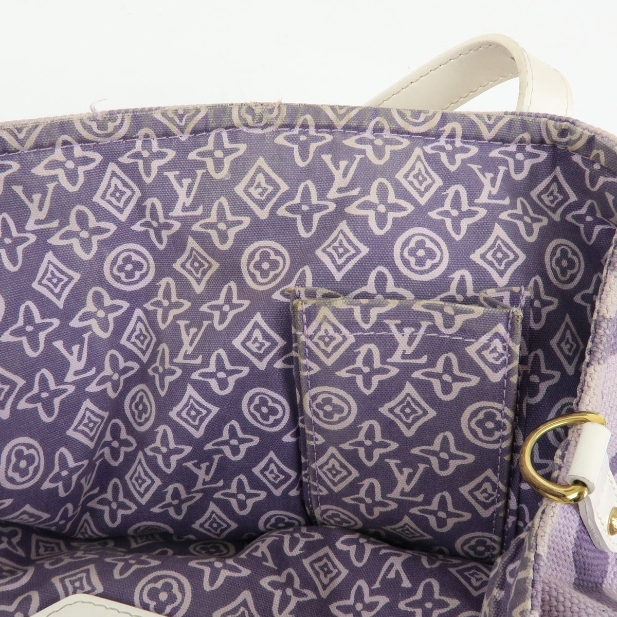 Louis Vuitton Cruise Line Tahitienne PM Canvas Tote Bag M95680