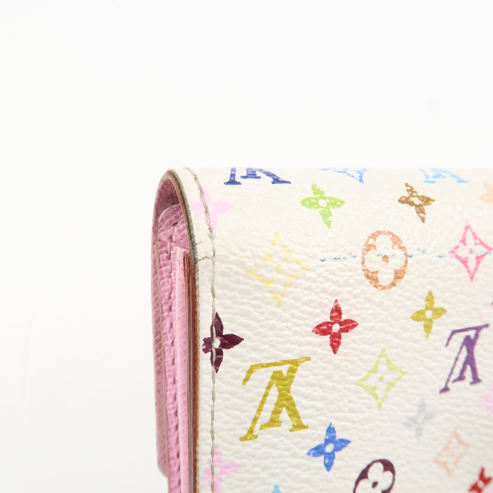 Louis Vuitton Monogram Multicolor Portefeuille Sarah Long Wallet Used