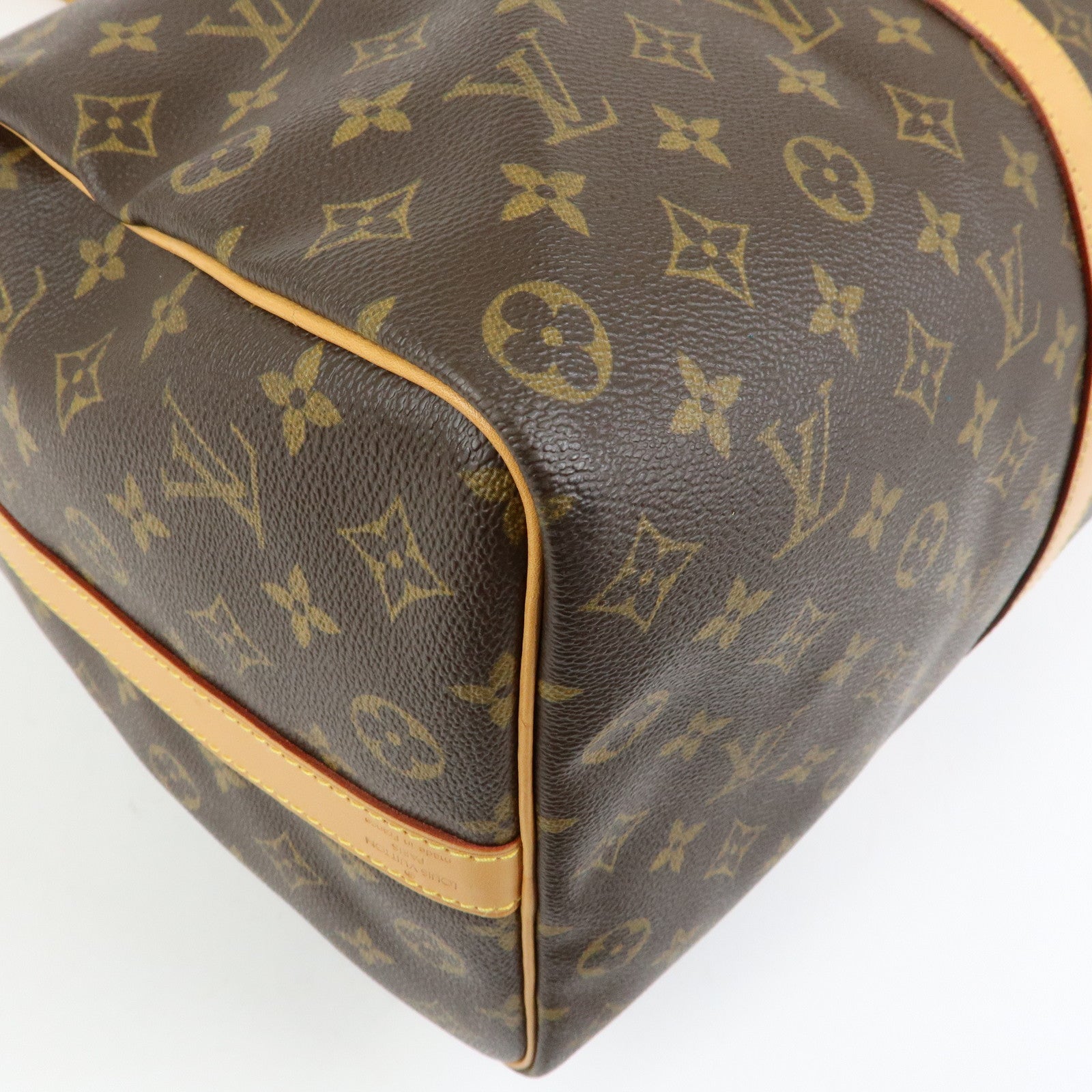 Louis Vuitton Monogram Keep All Bandouliere 50 Boston Bag M41416