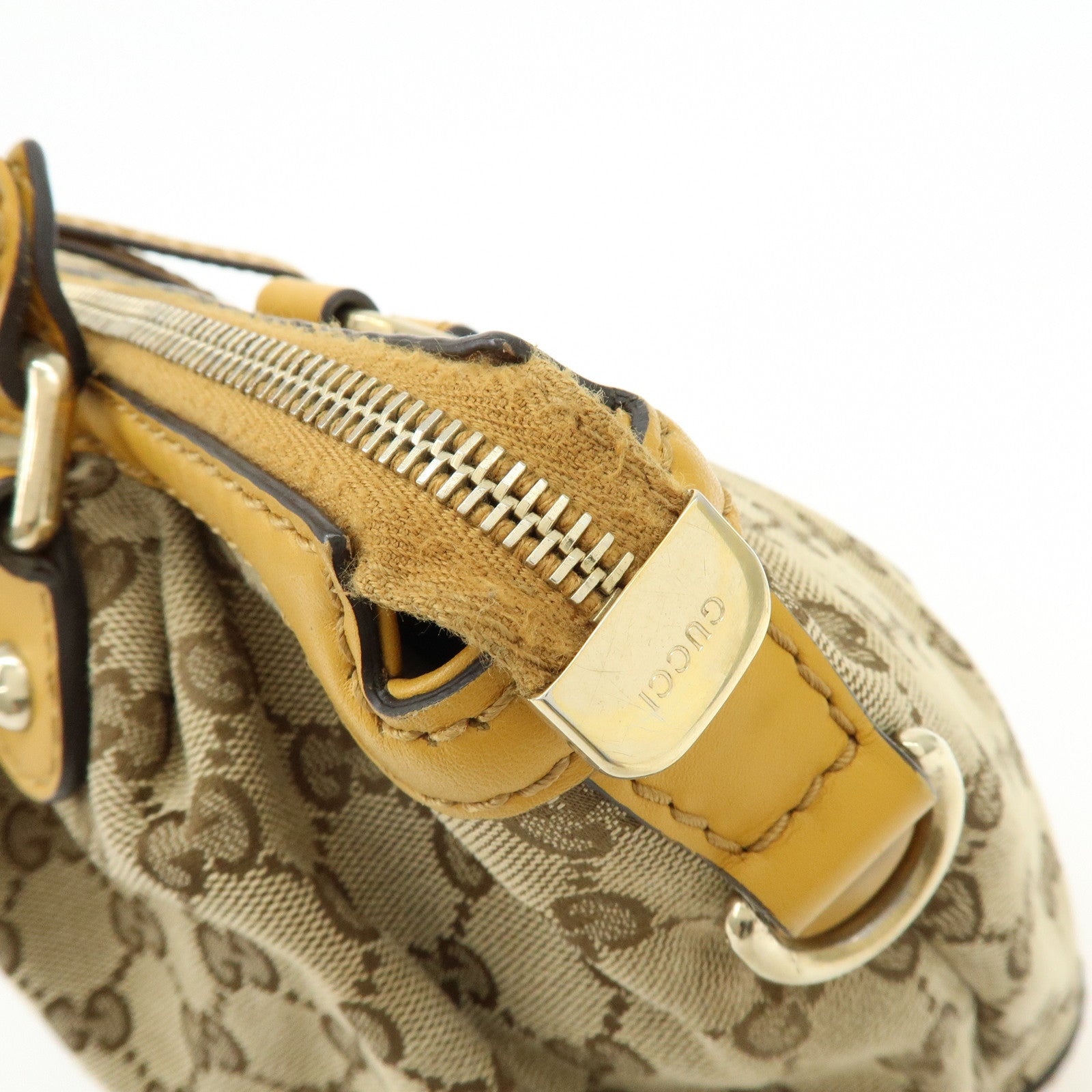 GUCCI Sukey Interlocking GG Canvas Leather 2Way Shoulder Bag 247902