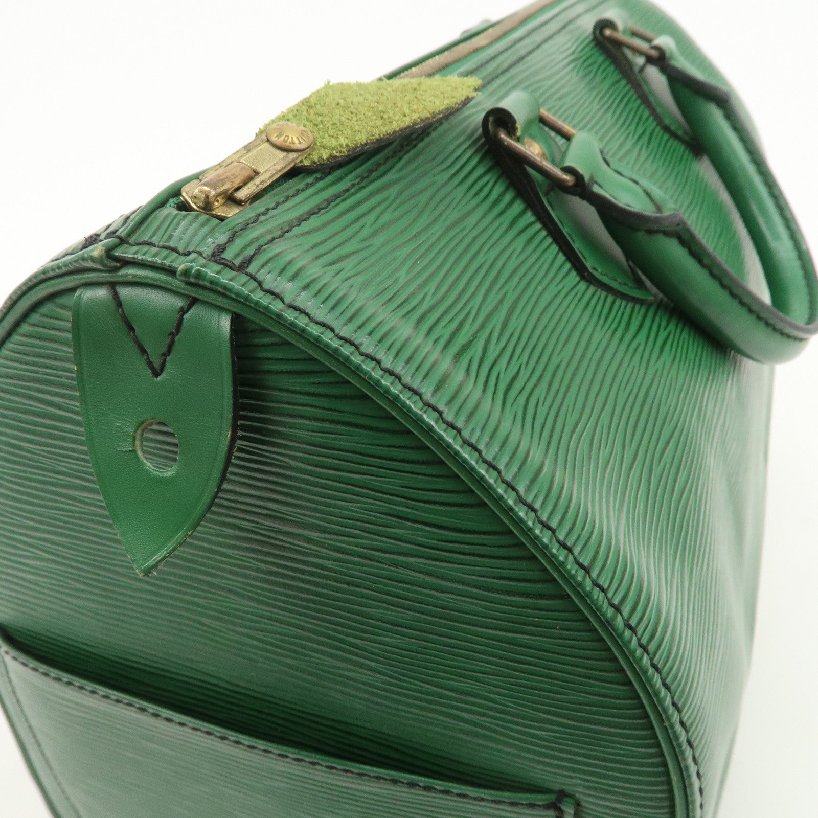 Louis Vuitton Epi Speedy 30 Boston Bag Hand Bag Borneo Green M43004