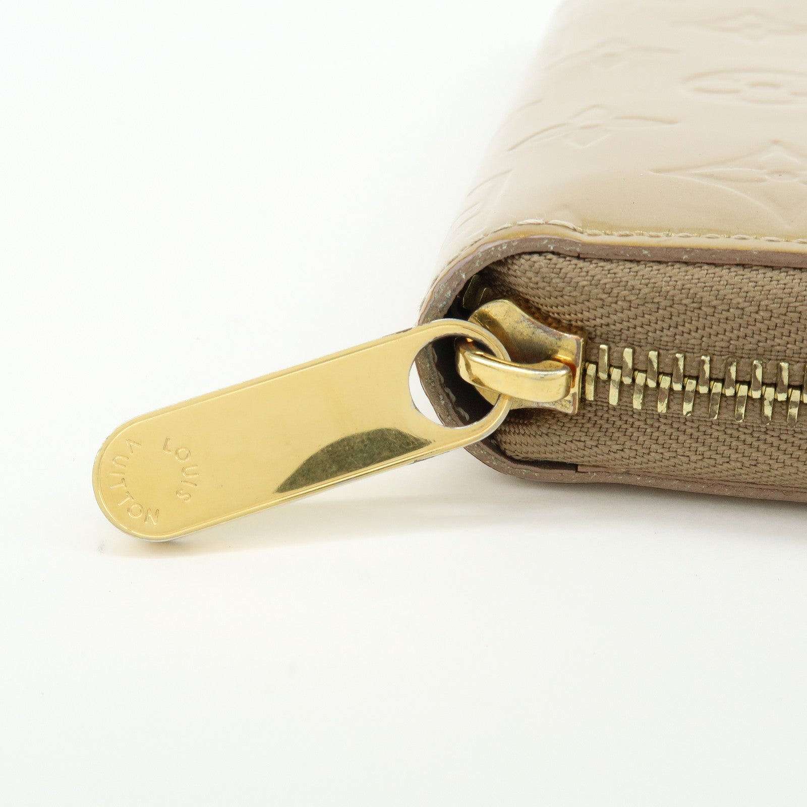 Louis Vuitton Monogram Vernis Round Zippy Long Wallet M91761