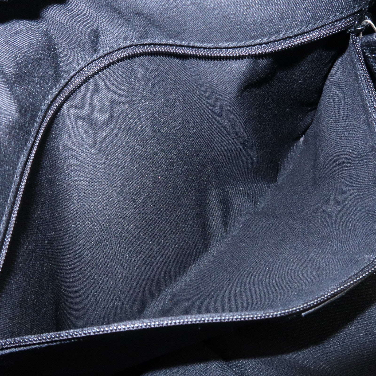 GUCCI Abbey GG Canvas Leather Tote Bag Shoulder Bag Black 141470