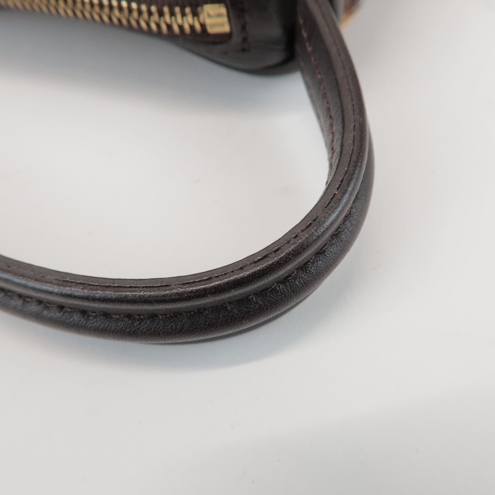 Louis Vuitton Damier Sauvage Tiger Hair Calf Hand Bag Brown M92132