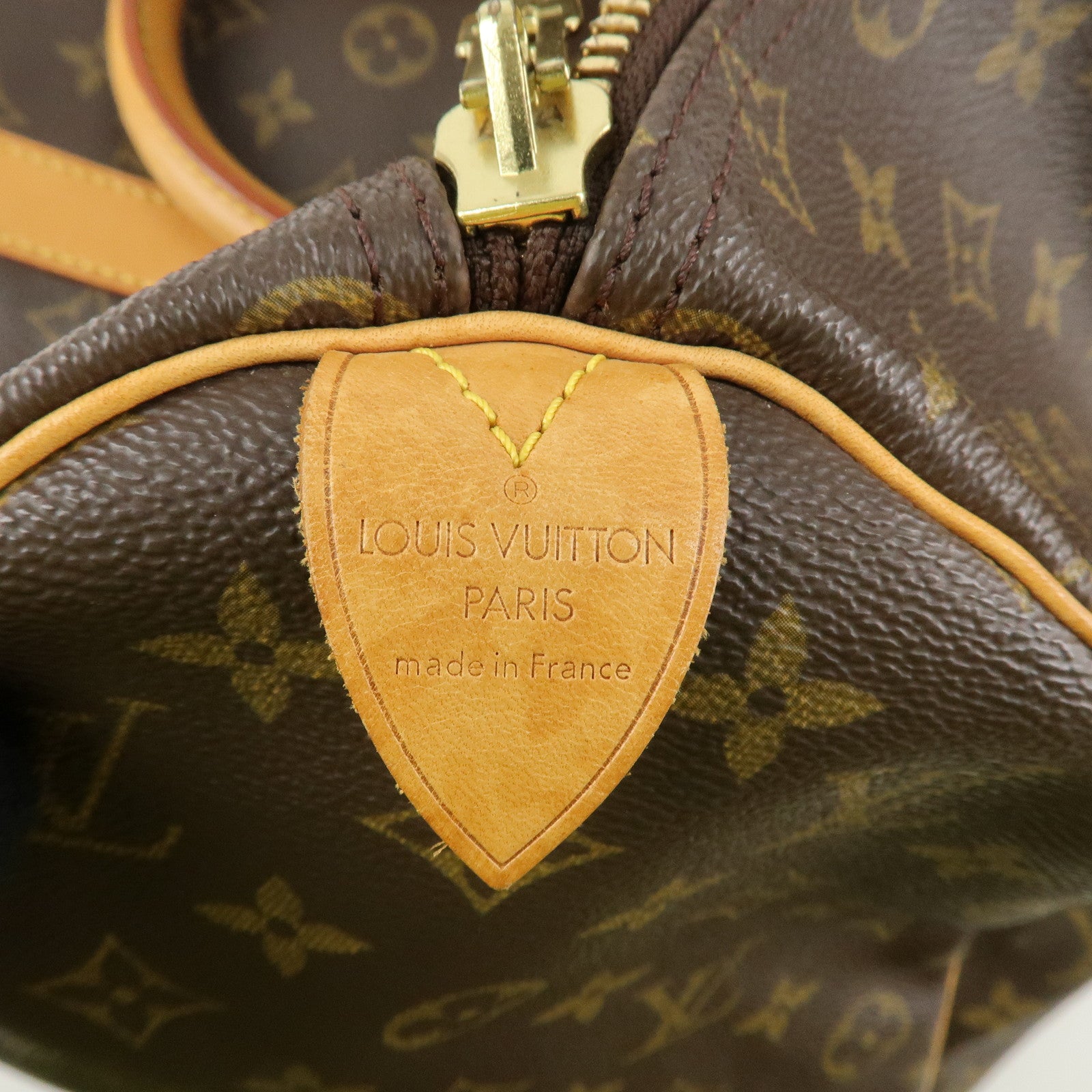 Louis Vuitton Monogram Keep All 45 Boston Bag Brown M41428 Used