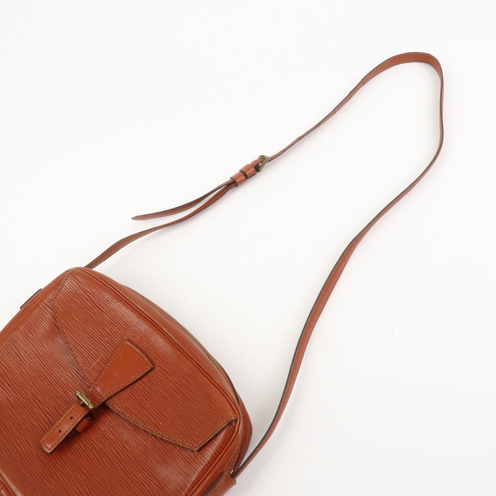 Louis Vuitton Epi Jeune Fille Shoulder Bag Kenya Brown M52153