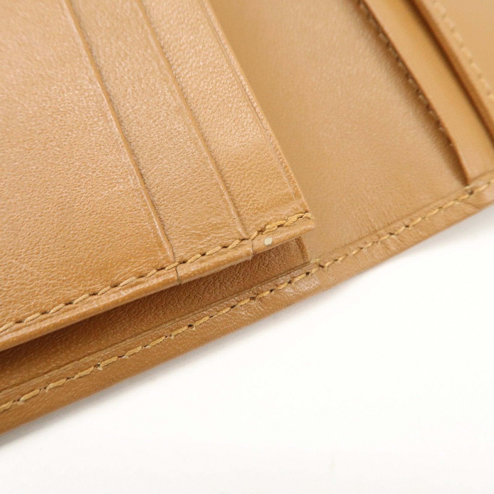 CELINE Macadam PVC Leather Long Wallet Brown