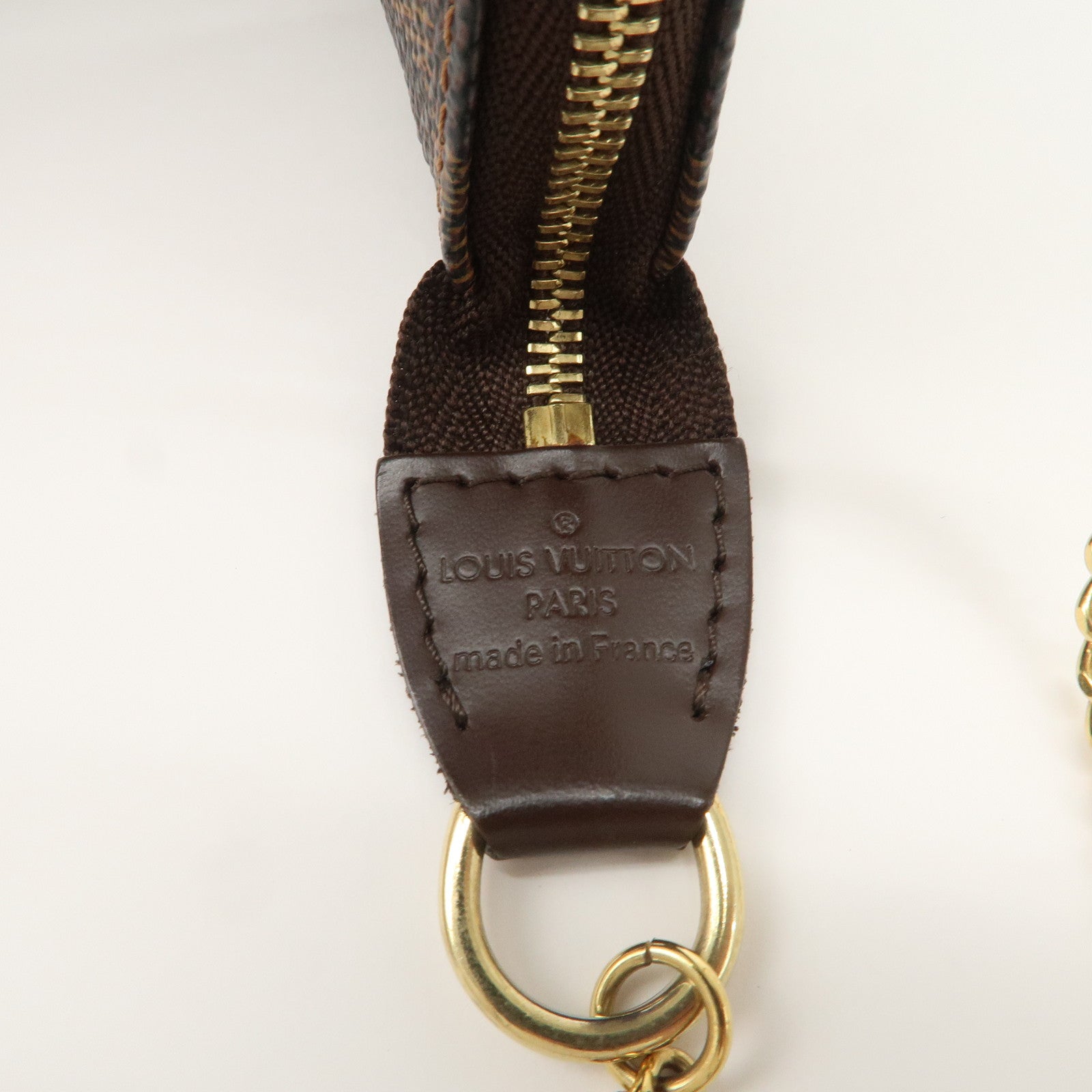 Louis Vuitton Damier Mini Pochette Accessoires Pouch N58009