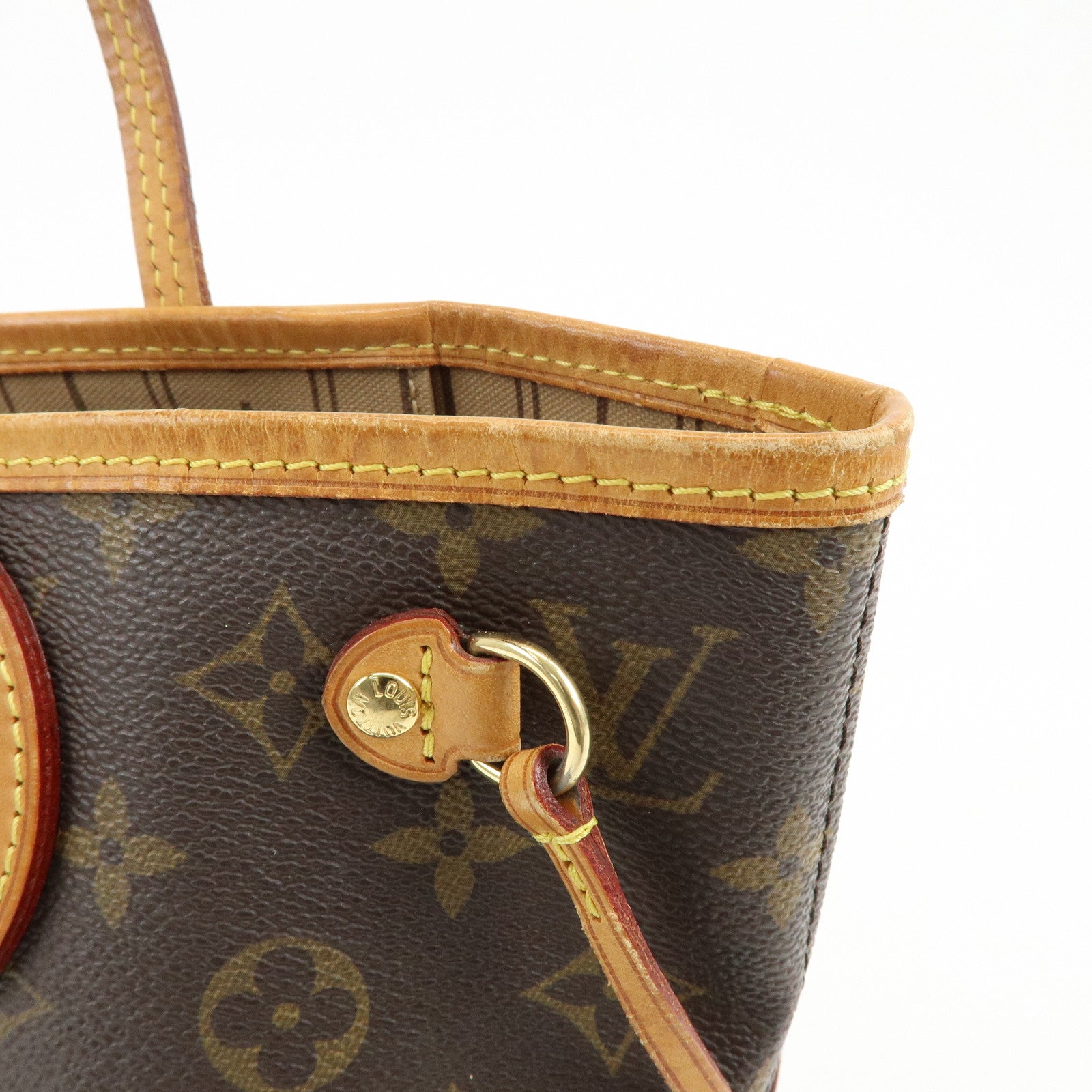 Louis Vuitton Monogram Neverfull PM Tote Bag Hand Bag M40155