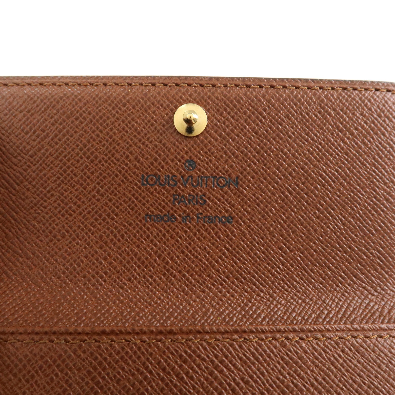 Louis Vuitton Monogram Multicles 4 Key Case Key Holder Brown M69517