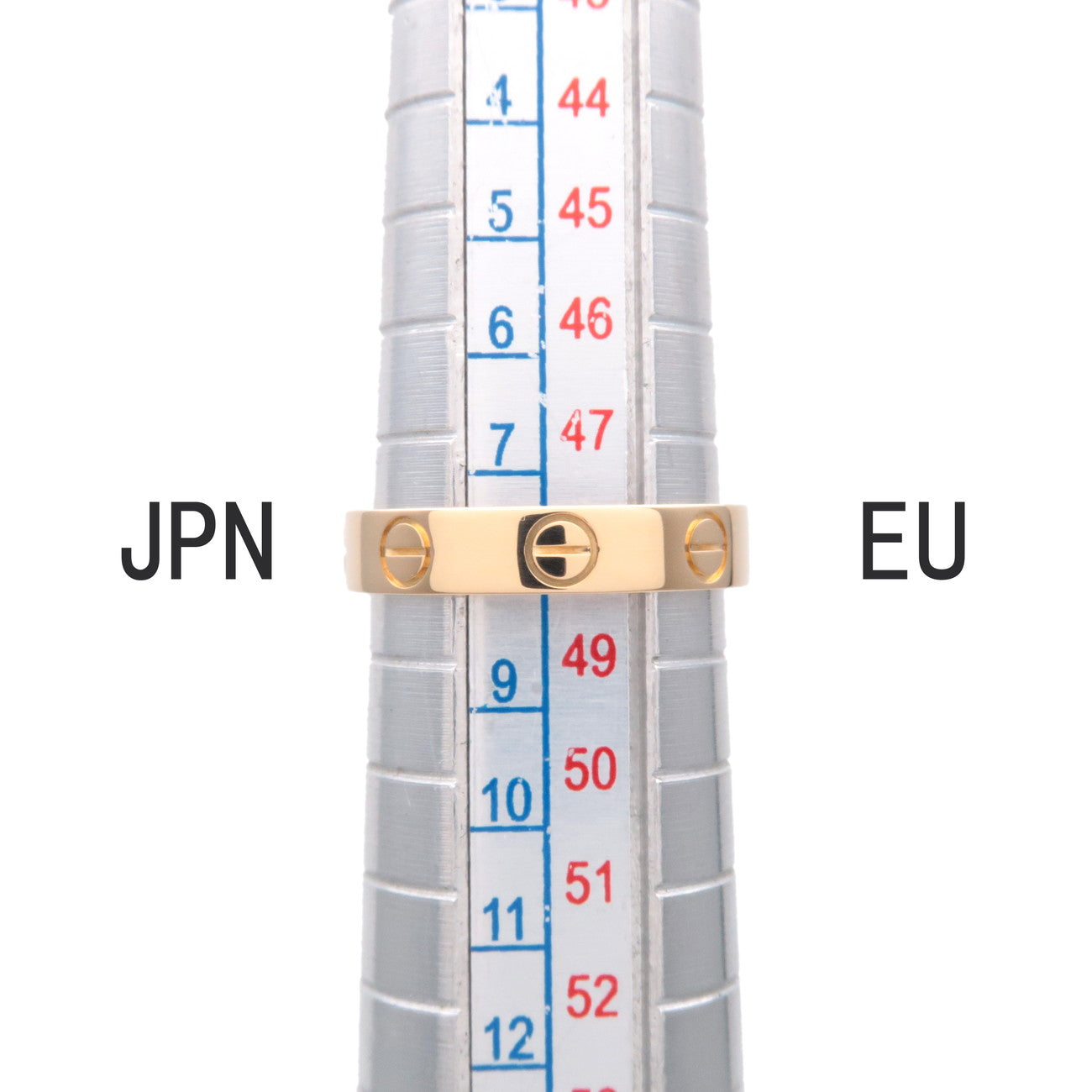 Cartier Mini Love Ring K18YG 750YG Yellow Gold #48 US4.5 EU48 Used