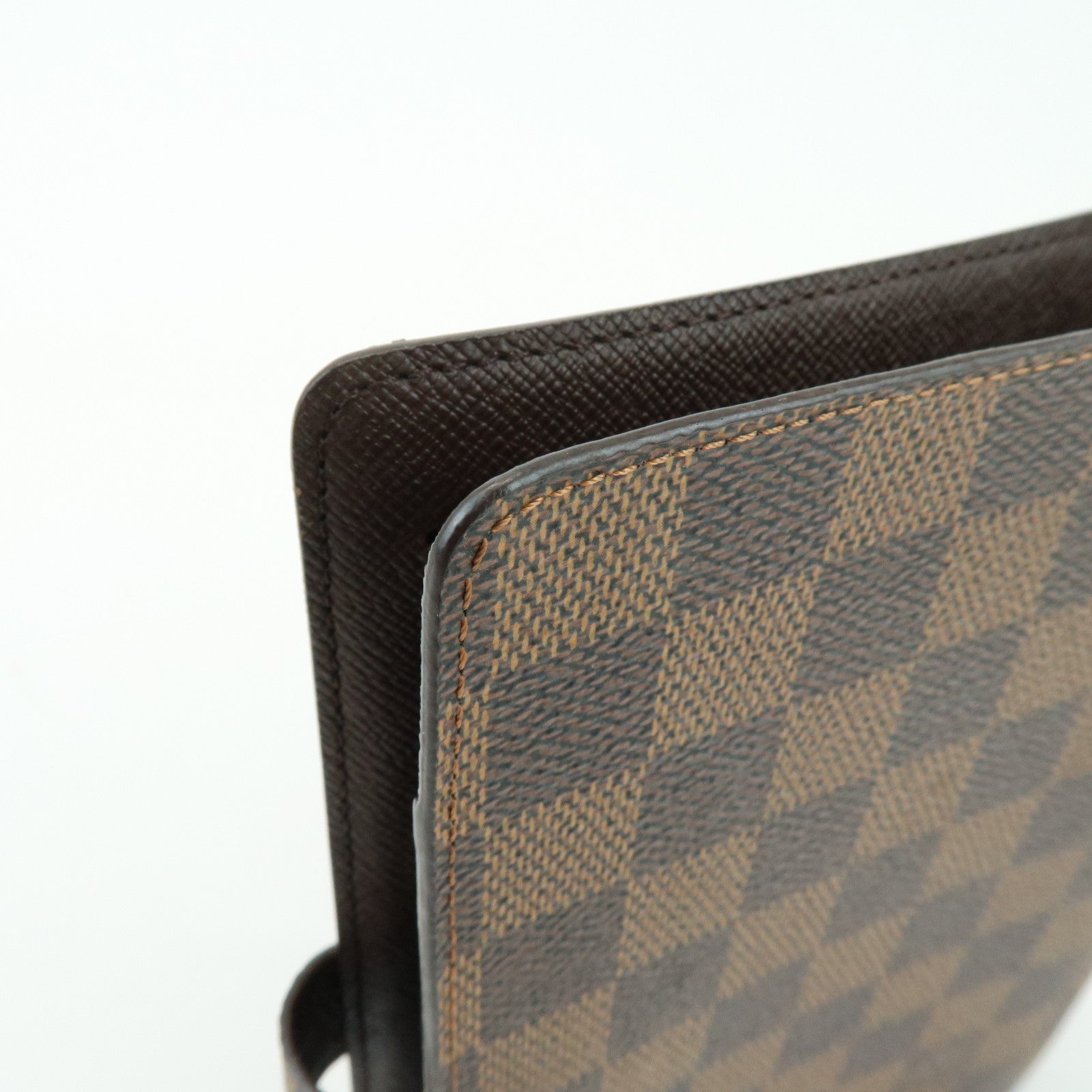 Louis Vuitton Damier Agenda GM Canvas Planner Cover Ebene R20107