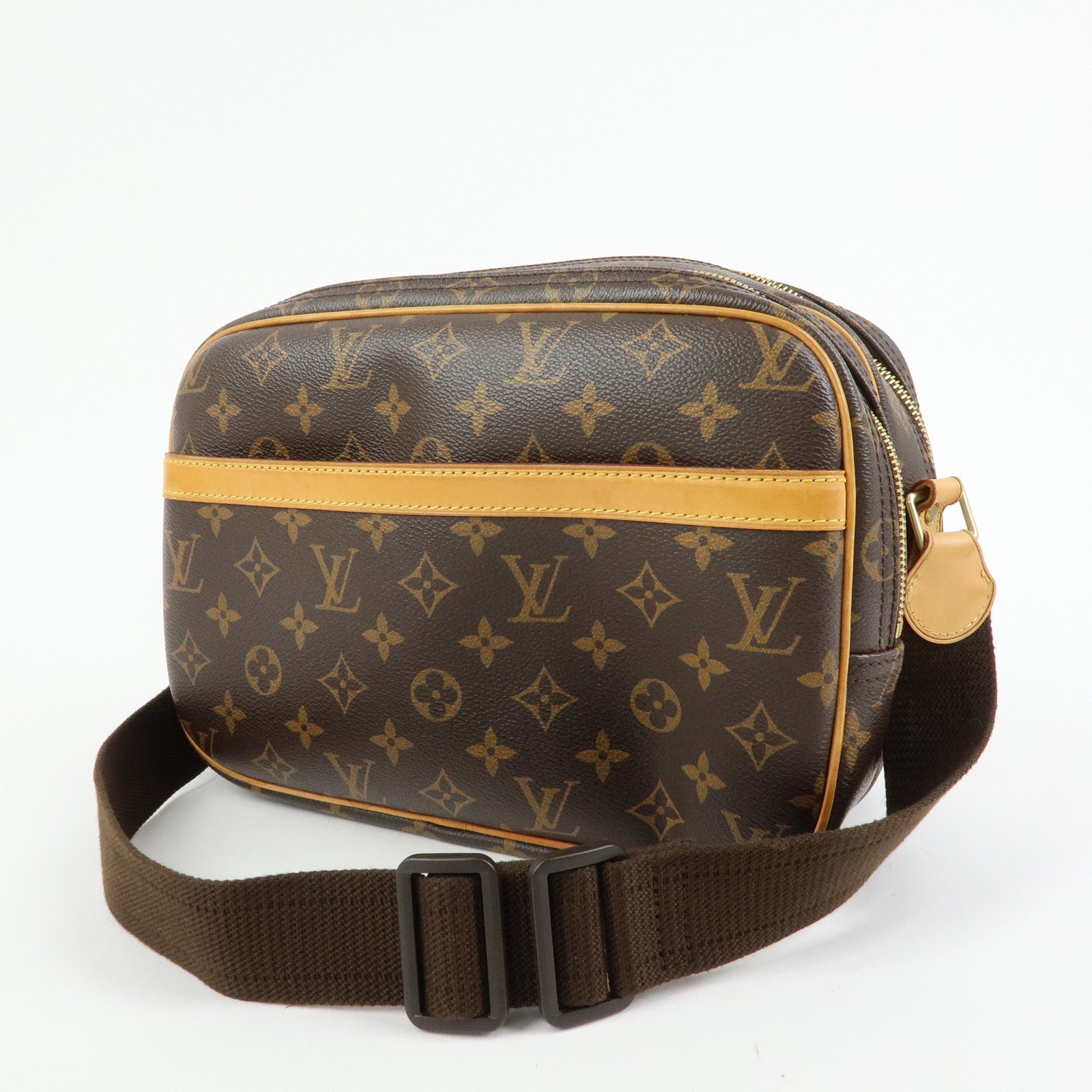 Louis Vuitton Monogram Reporter PM Shoulder Crossbody Bag M45254