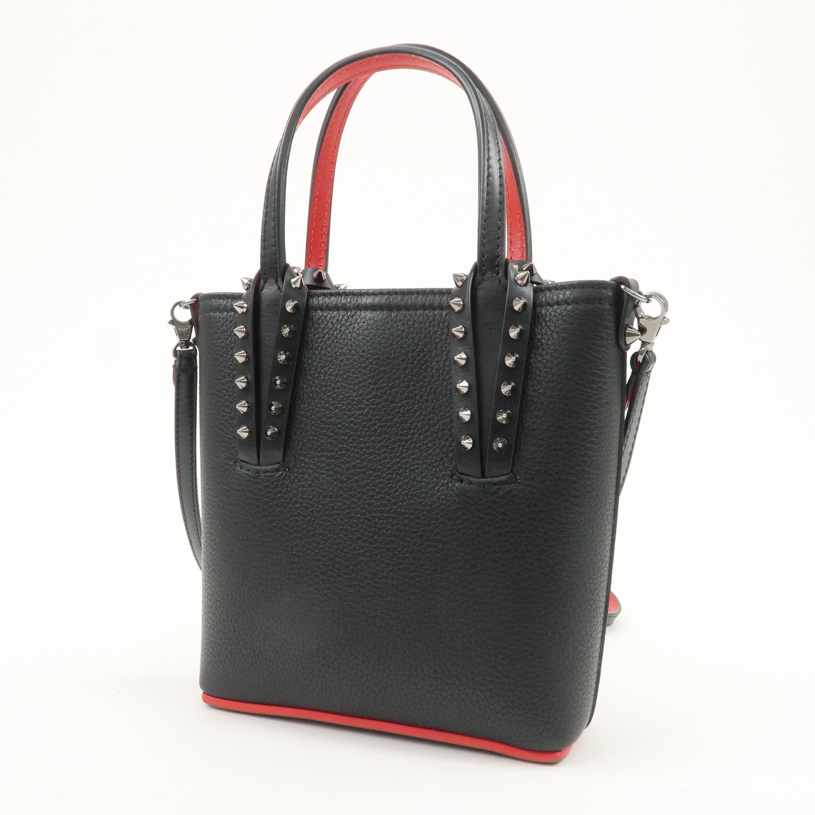 Christian Louboutin Cabata N/S Mini Tote Bag 2Way Bag Hand Bag
