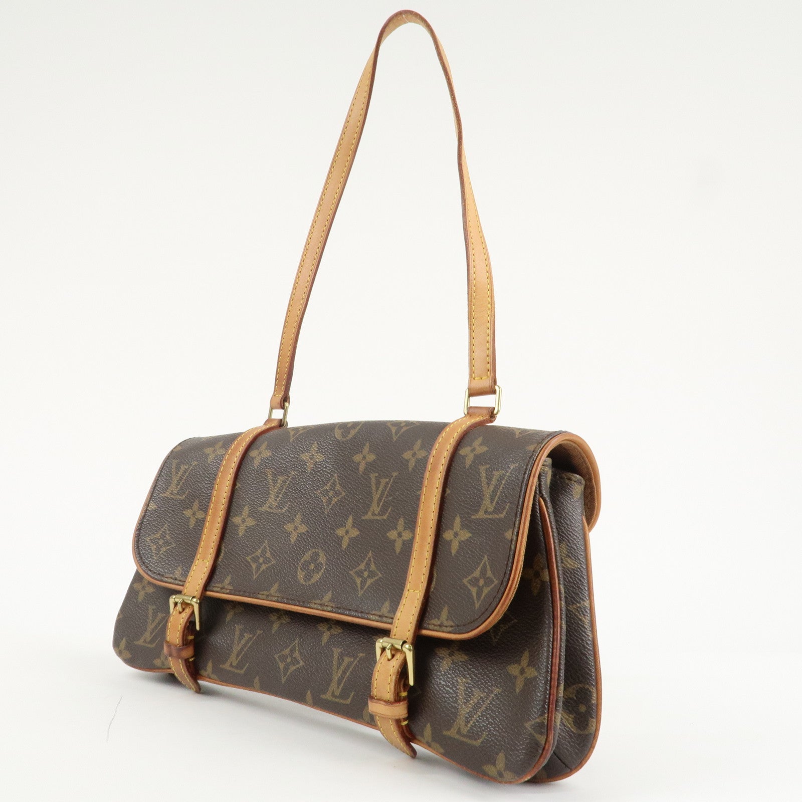 Louis Vuitton Monogram Marelle Shoulder Bag Brown M51157 Used