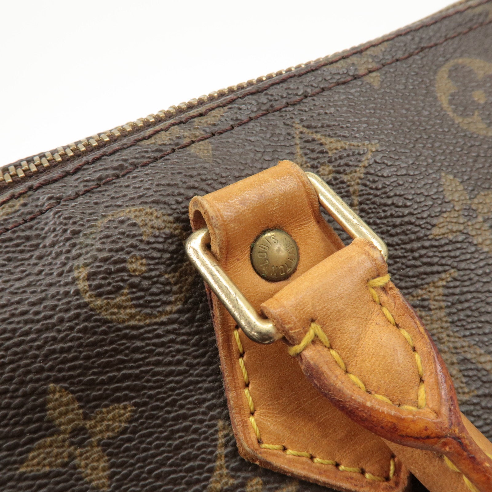Louis Vuitton Monogram Speedy 30 Hand Bag Boston Bag M41526 Used
