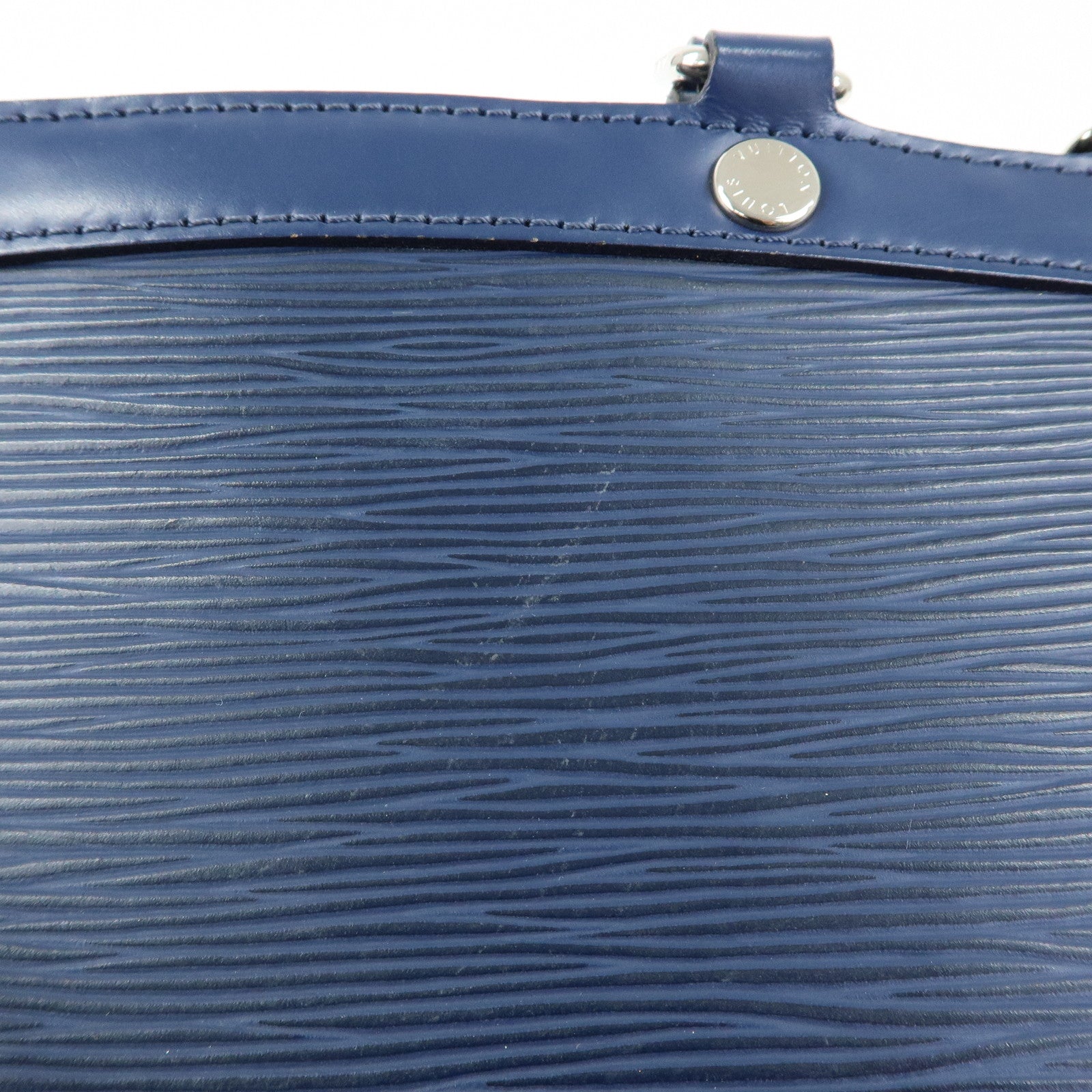 Louis Vuitton Epi Brea MM 2Way Bag Hand Bag Indigo M40821