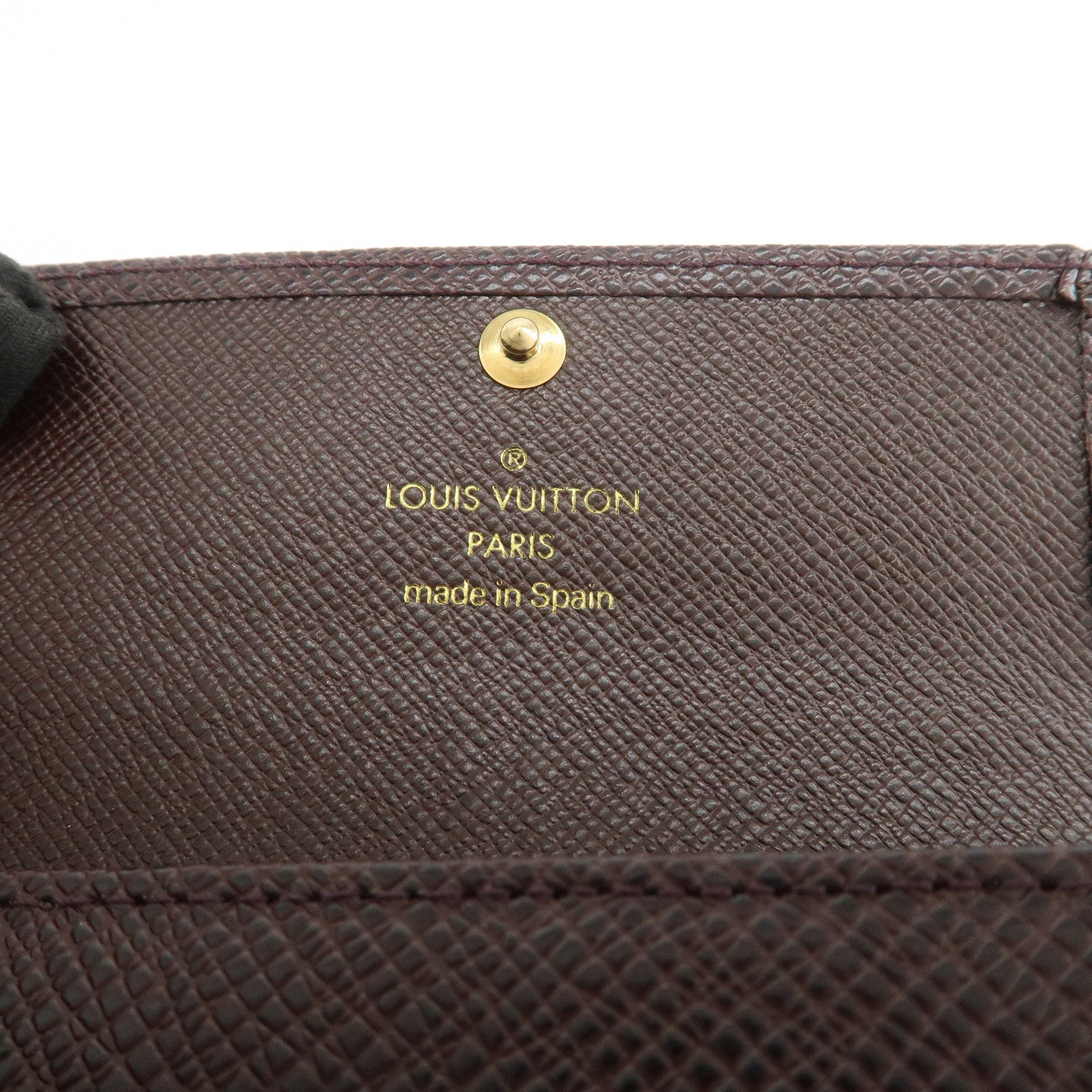 Louis Vuitton Taiga Multicles 4 Key Case Key Holder Grizzly M30528