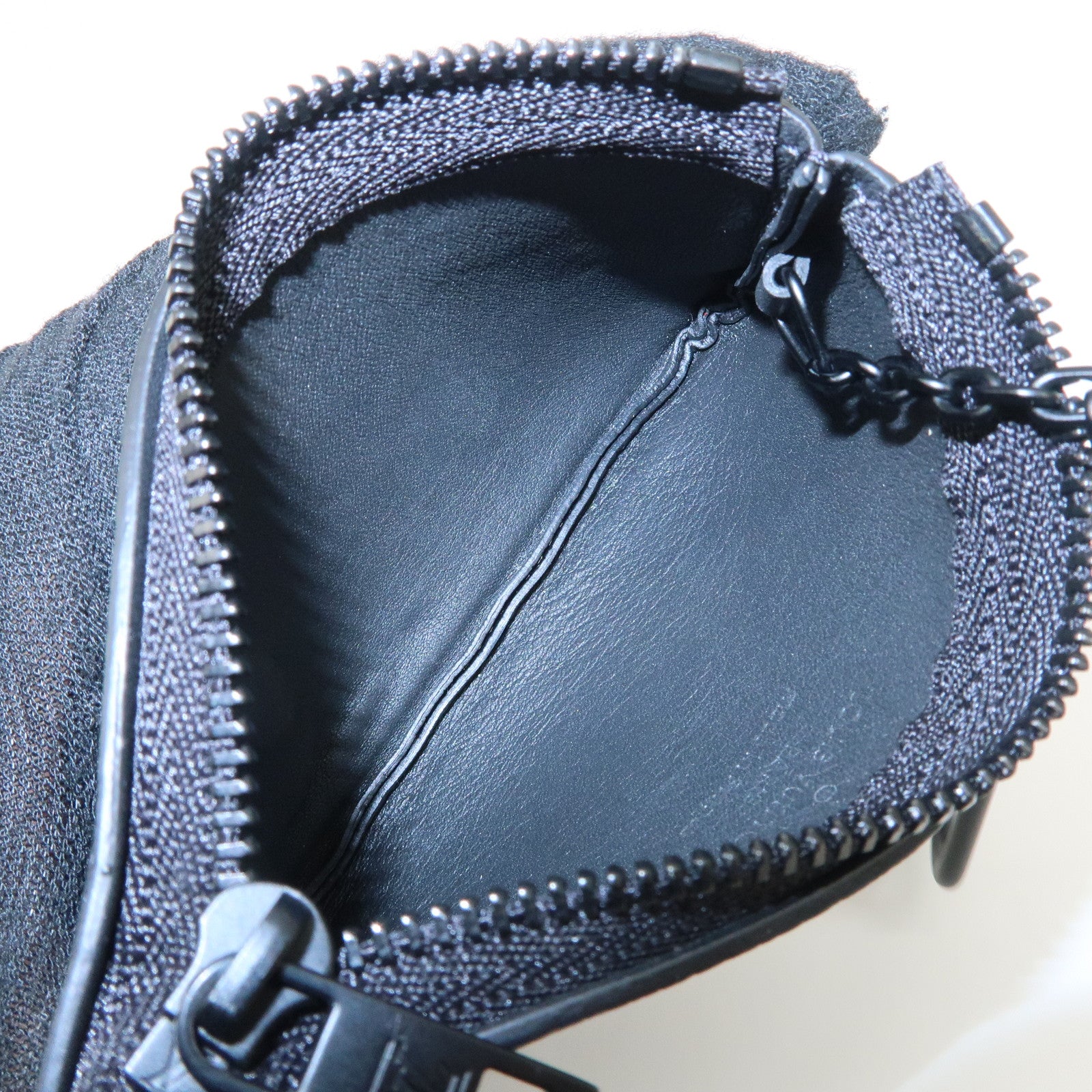 Louis Vuitton Aerogram Pochette Cles Coin Case Noir Black M81031 Used