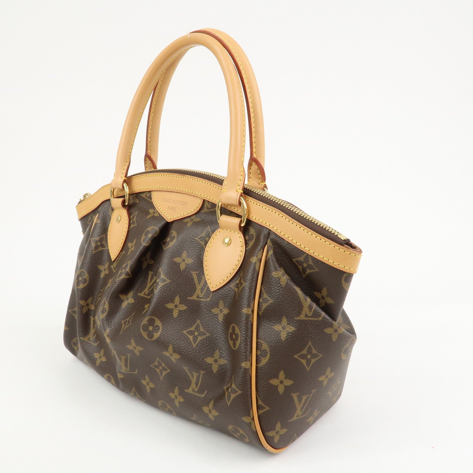 Louis Vuitton Monogram Tivoli PM Hand Bag Shoulder Bag Brown M40143