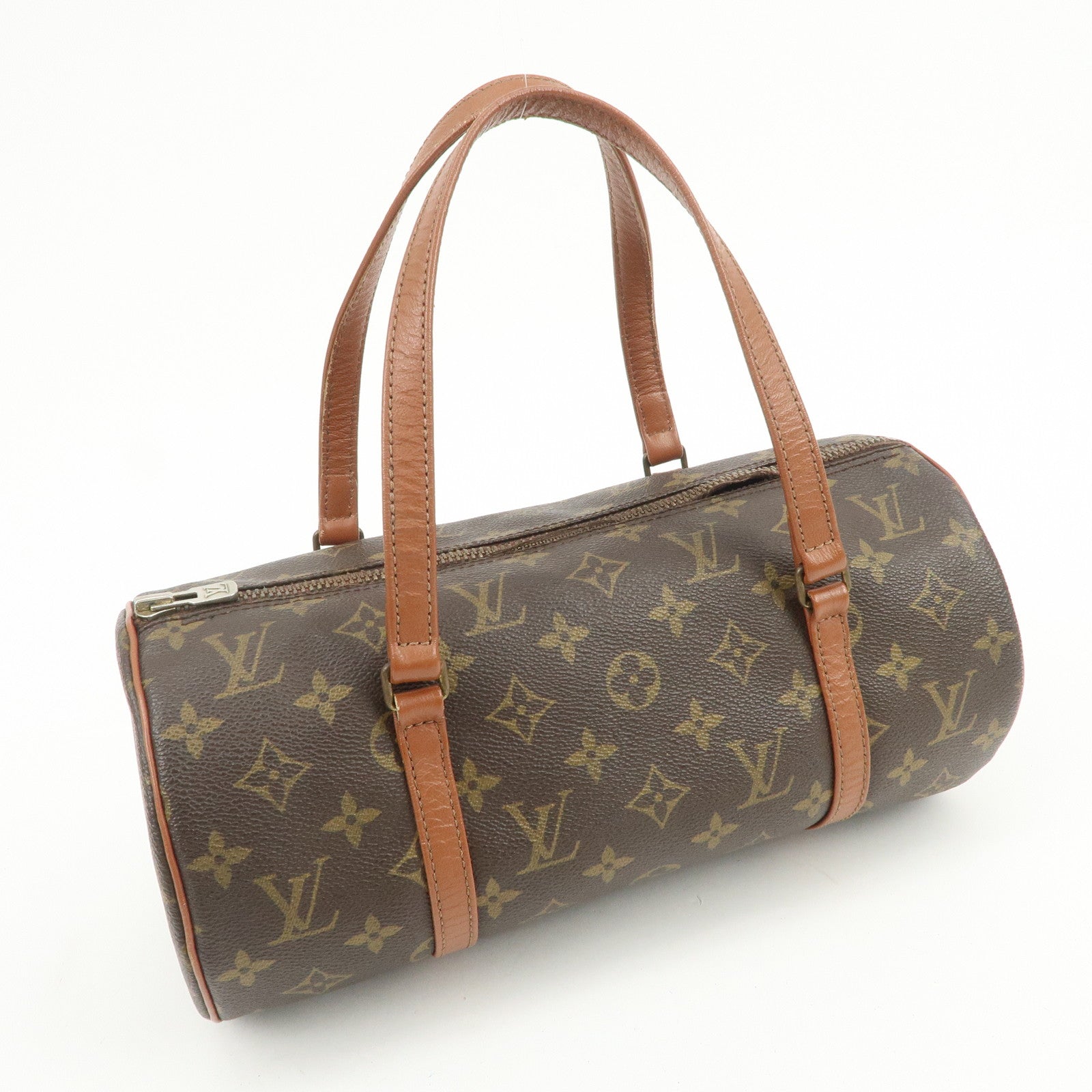 Louis Vuitton Monogram Papillon 30 Hand Bag Brown Oly Style M51365