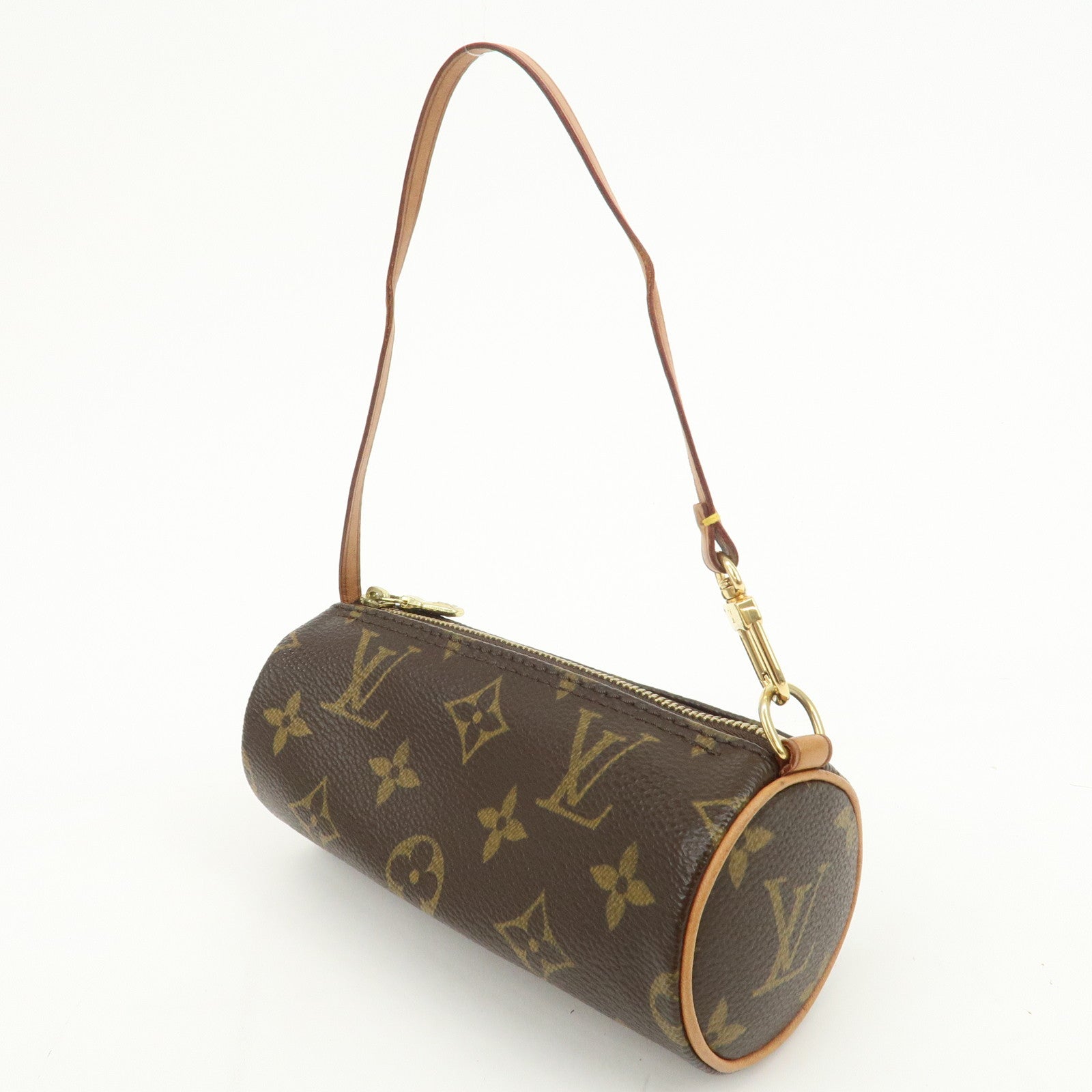 Louis Vuitton Monogram Mini Pouch for Papillon Bag New Style Brown